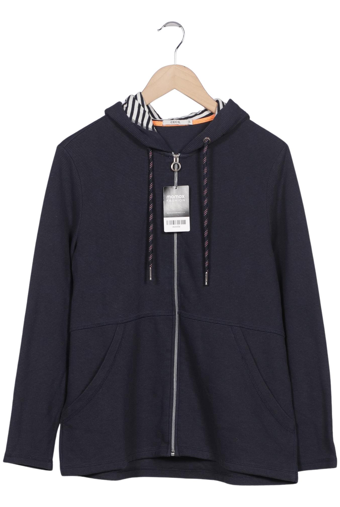 

Cecil Damen Kapuzenpullover, marineblau, Gr. 44