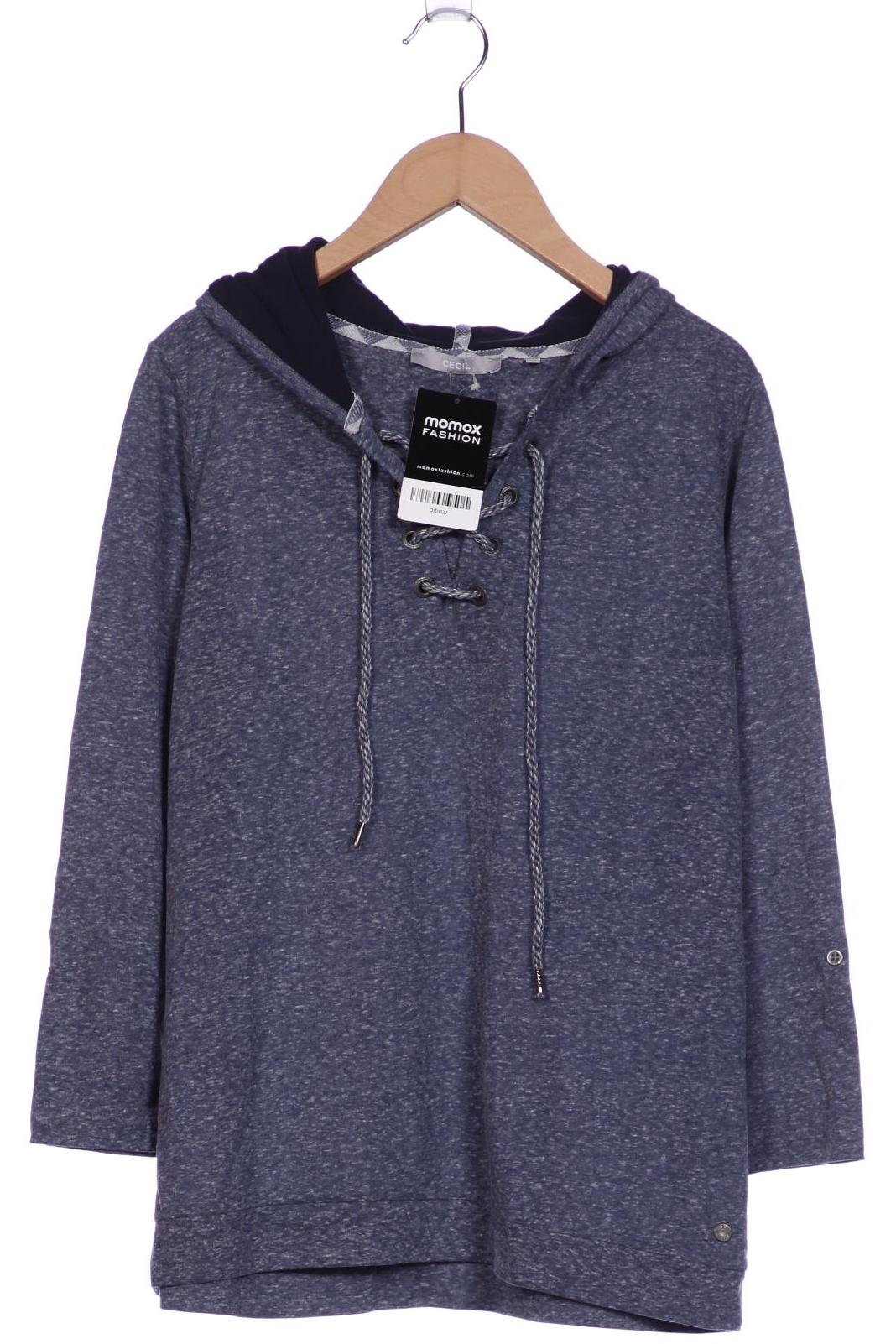 

Cecil Damen Kapuzenpullover, blau, Gr. 38
