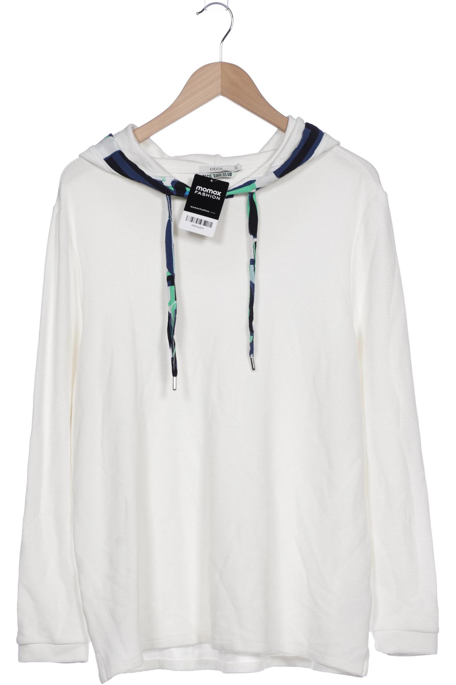 

Cecil Damen Kapuzenpullover, weiß, Gr. 44