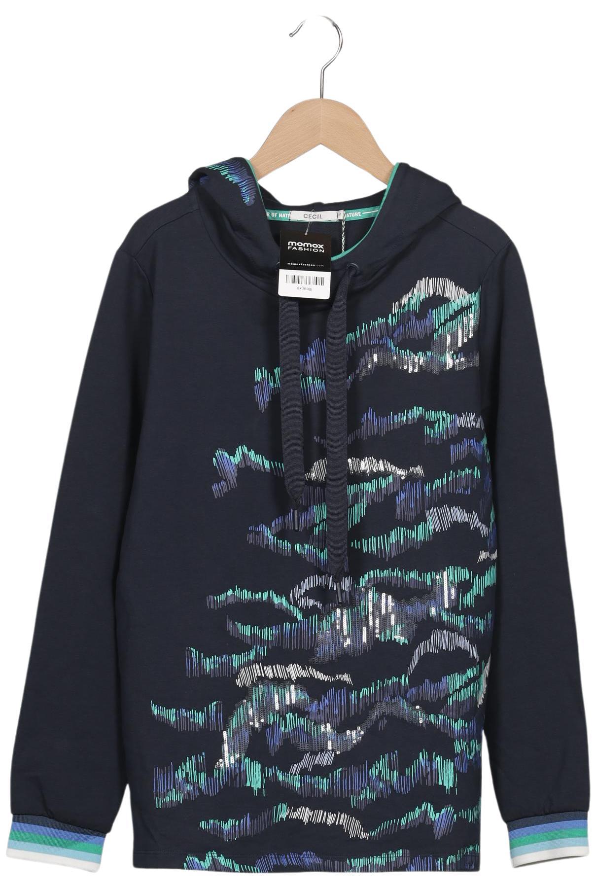 

Cecil Damen Kapuzenpullover, marineblau, Gr. 38
