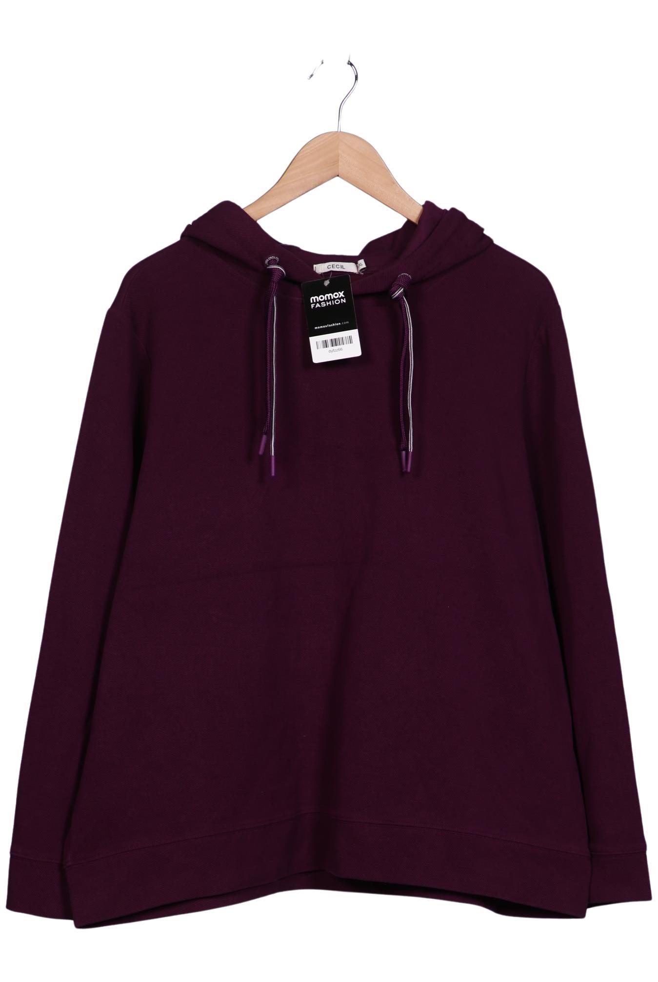 

Cecil Damen Kapuzenpullover, bordeaux, Gr. 46