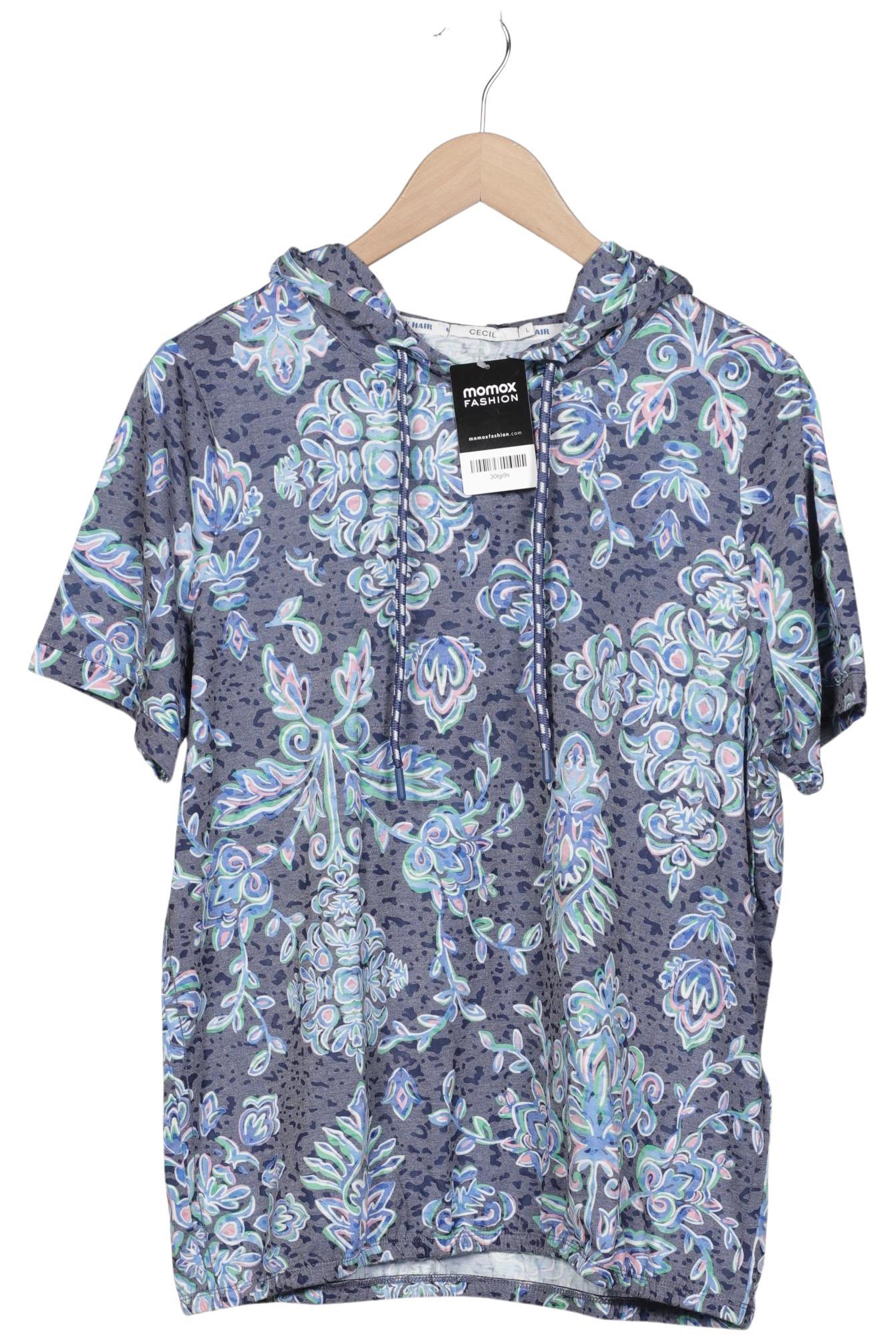 

Cecil Damen Kapuzenpullover, blau, Gr. 42