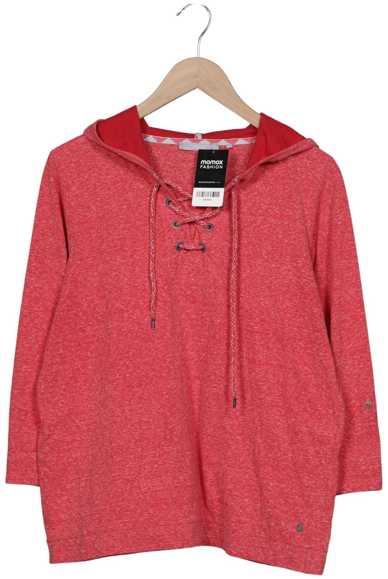 

Cecil Damen Kapuzenpullover, rot, Gr. 42