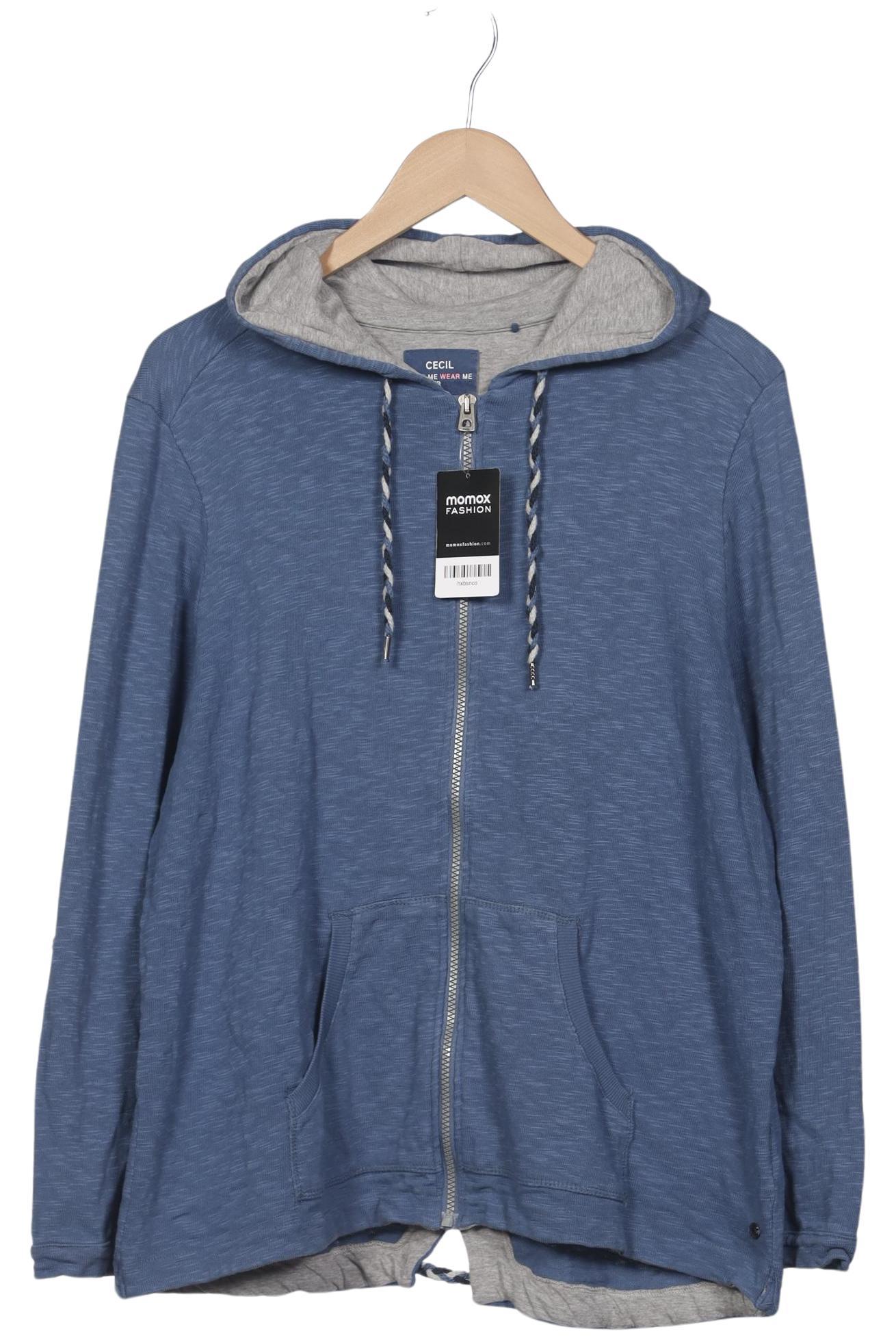 

Cecil Damen Kapuzenpullover, blau, Gr. 44