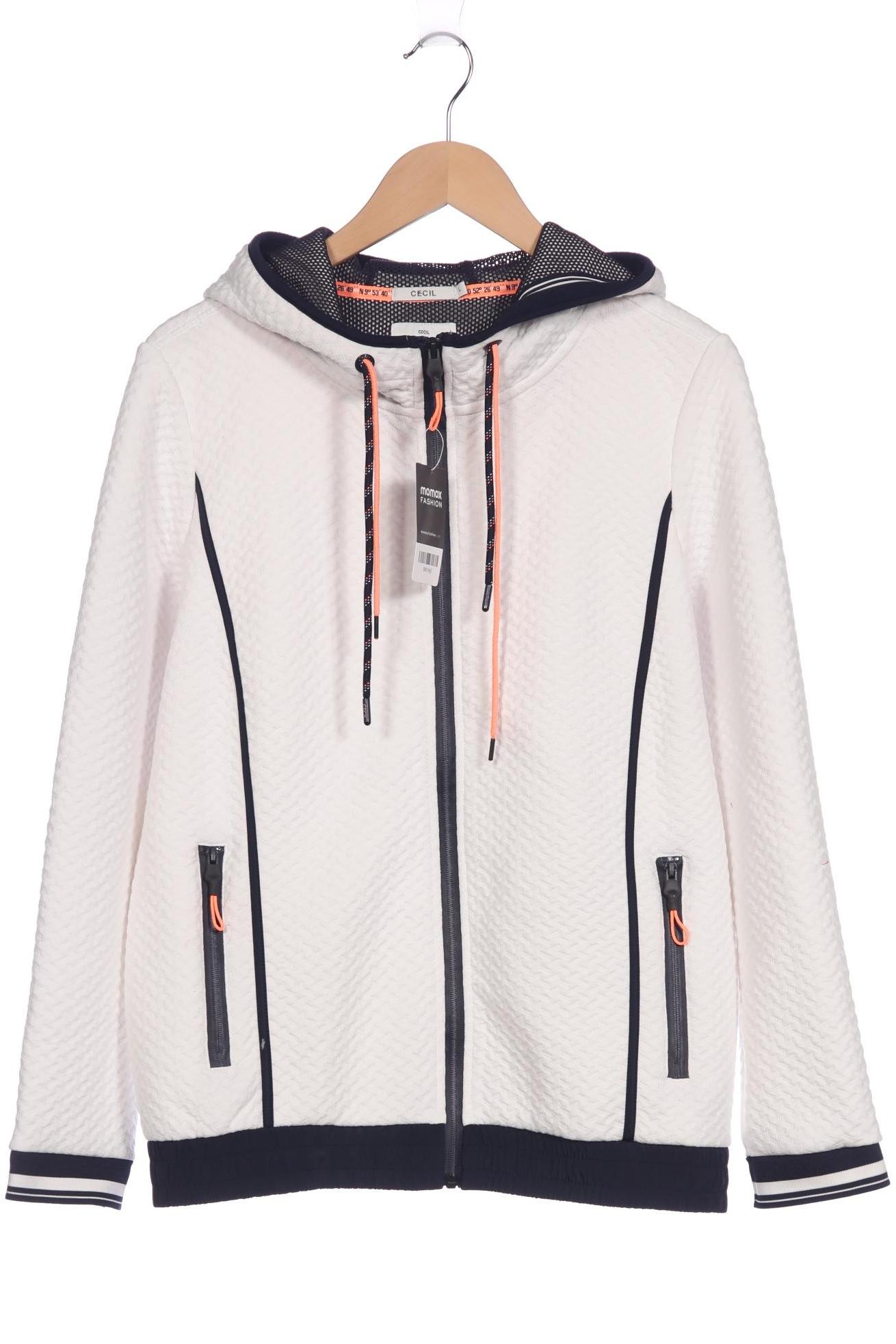 

Cecil Damen Kapuzenpullover, weiß, Gr. 42