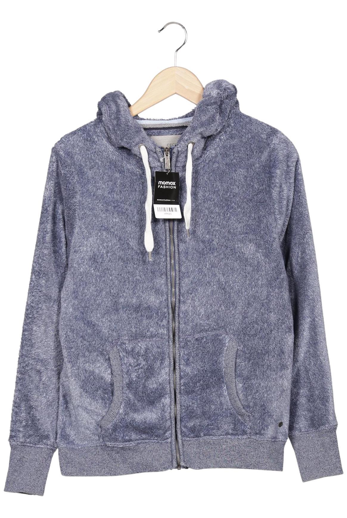 

Cecil Damen Kapuzenpullover, blau, Gr. 38