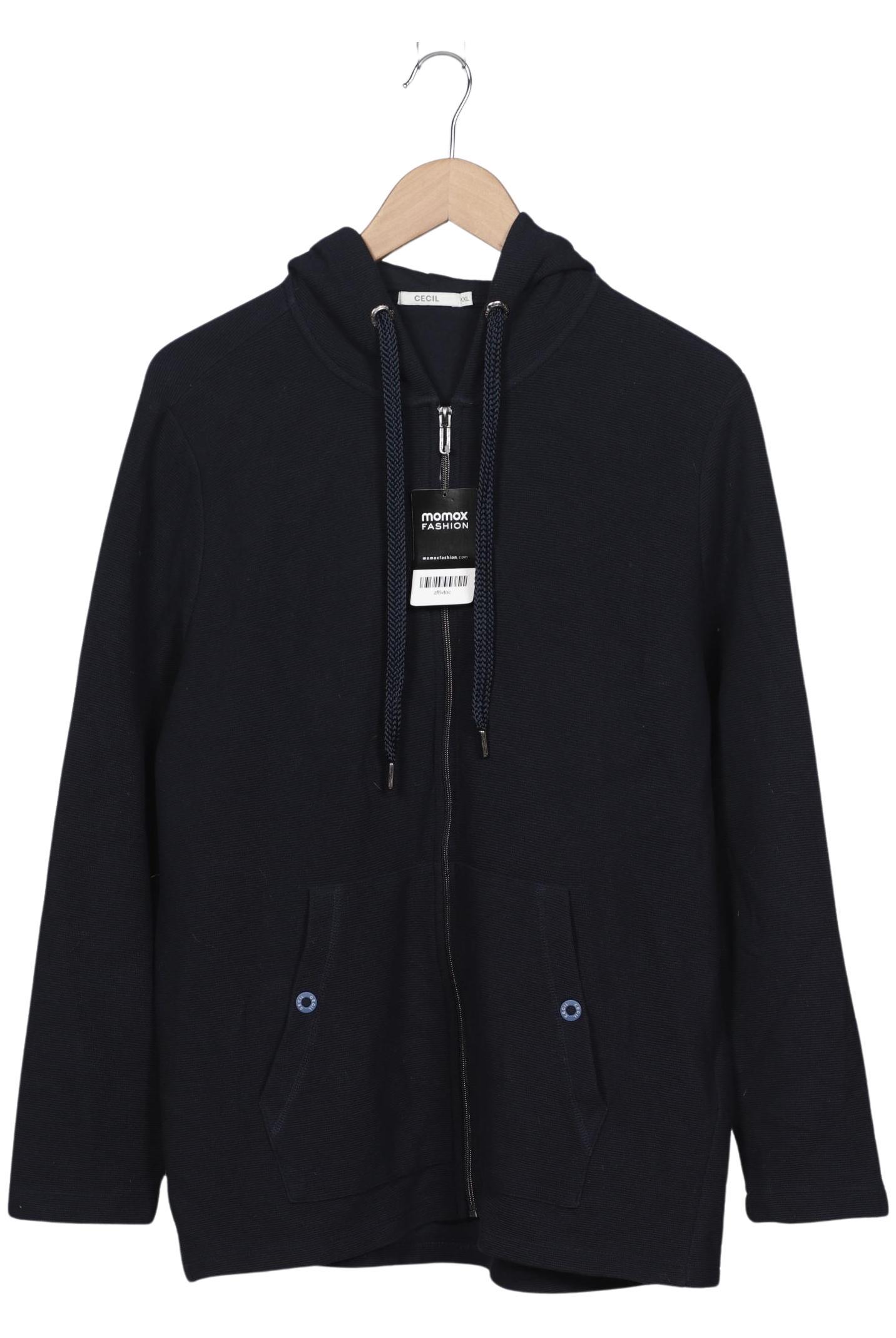 

Cecil Damen Kapuzenpullover, marineblau, Gr. 46