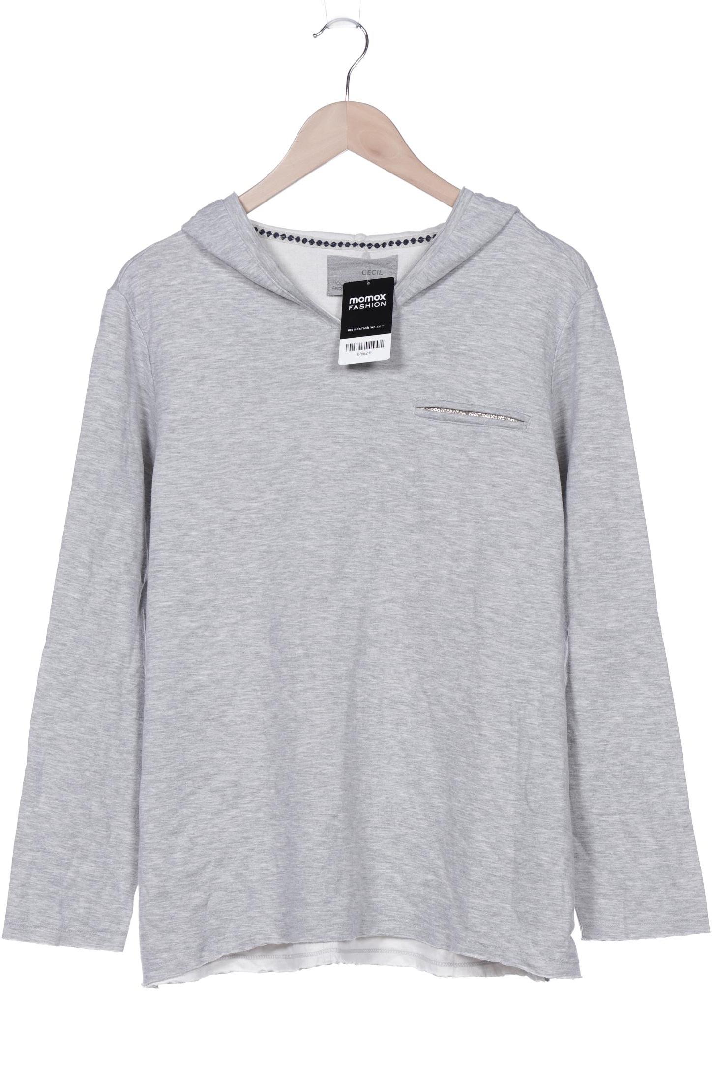 

Cecil Damen Kapuzenpullover, grau, Gr. 48