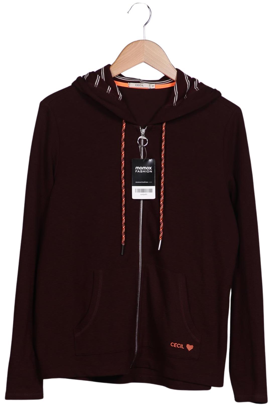 

Cecil Damen Kapuzenpullover, bordeaux, Gr. 38