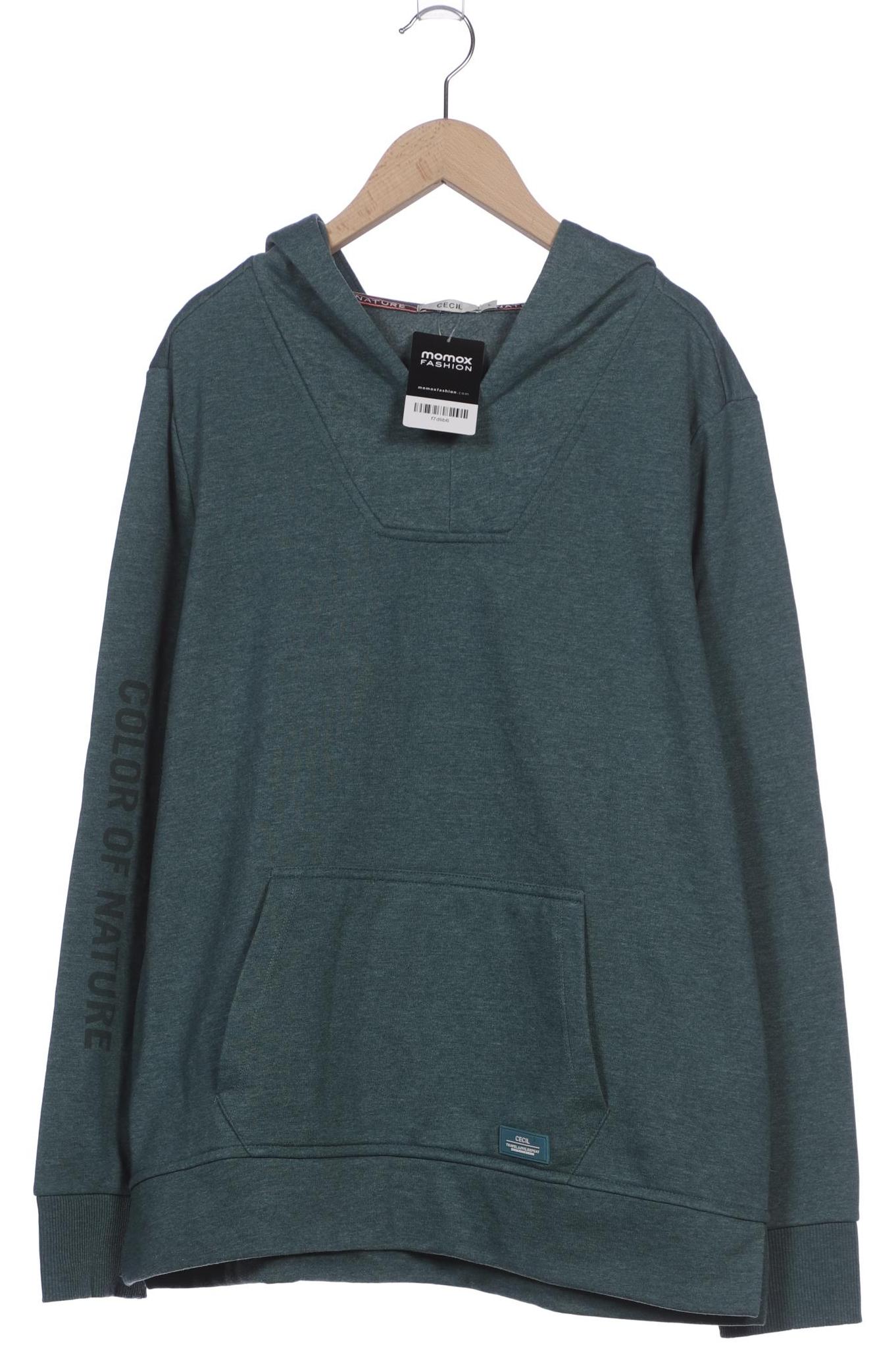 

Cecil Damen Kapuzenpullover, grün, Gr. 42