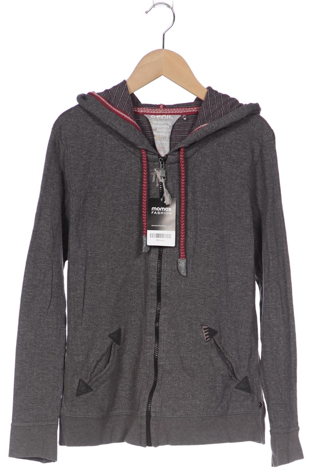 

Cecil Damen Kapuzenpullover, grau, Gr. 38