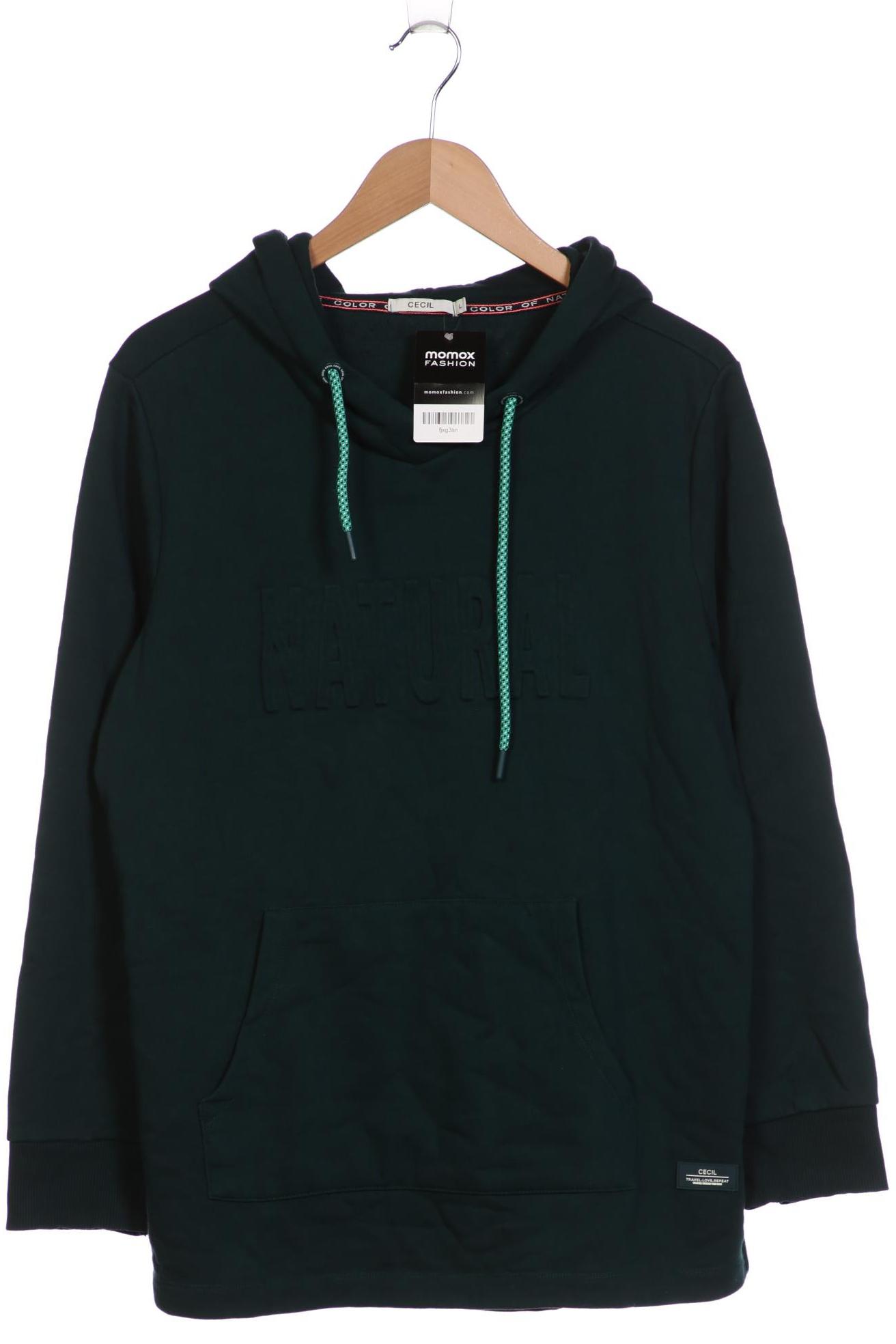 

Cecil Damen Kapuzenpullover, türkis, Gr. 42