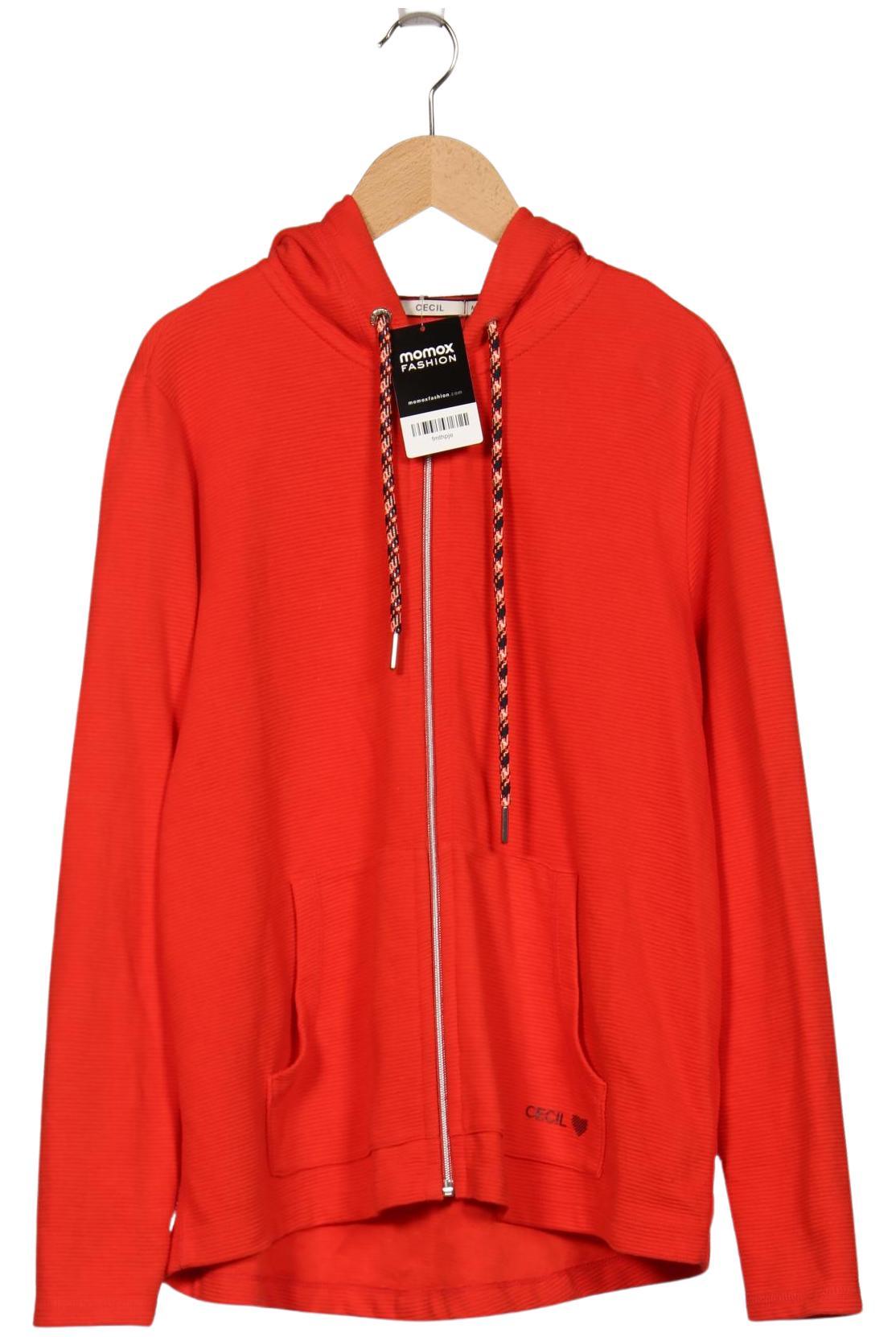 

Cecil Damen Kapuzenpullover, rot, Gr. 38