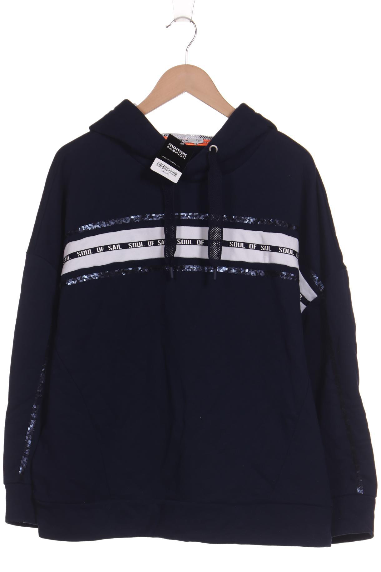 

Cecil Damen Kapuzenpullover, marineblau, Gr. 46
