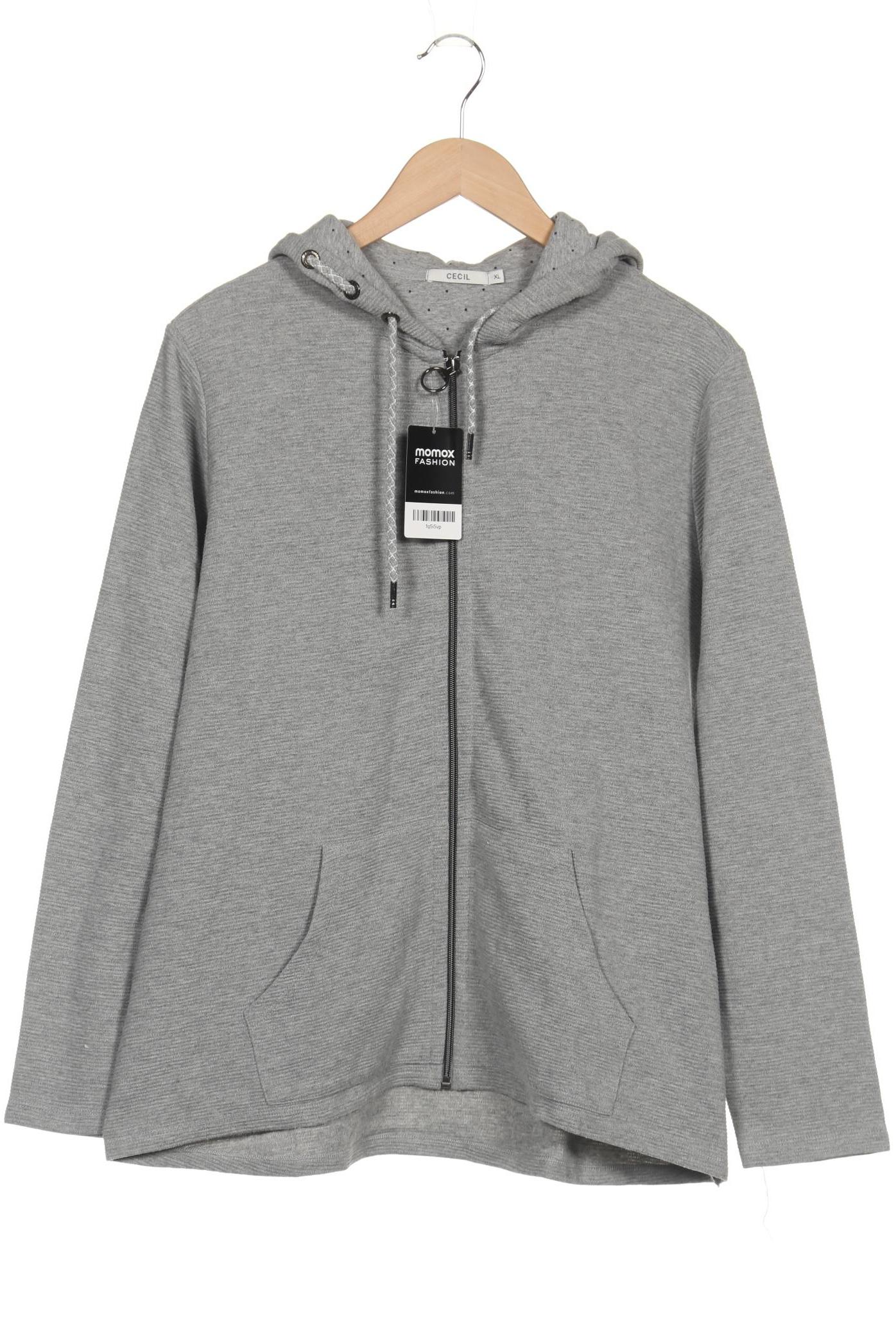 

Cecil Damen Kapuzenpullover, grau, Gr. 44