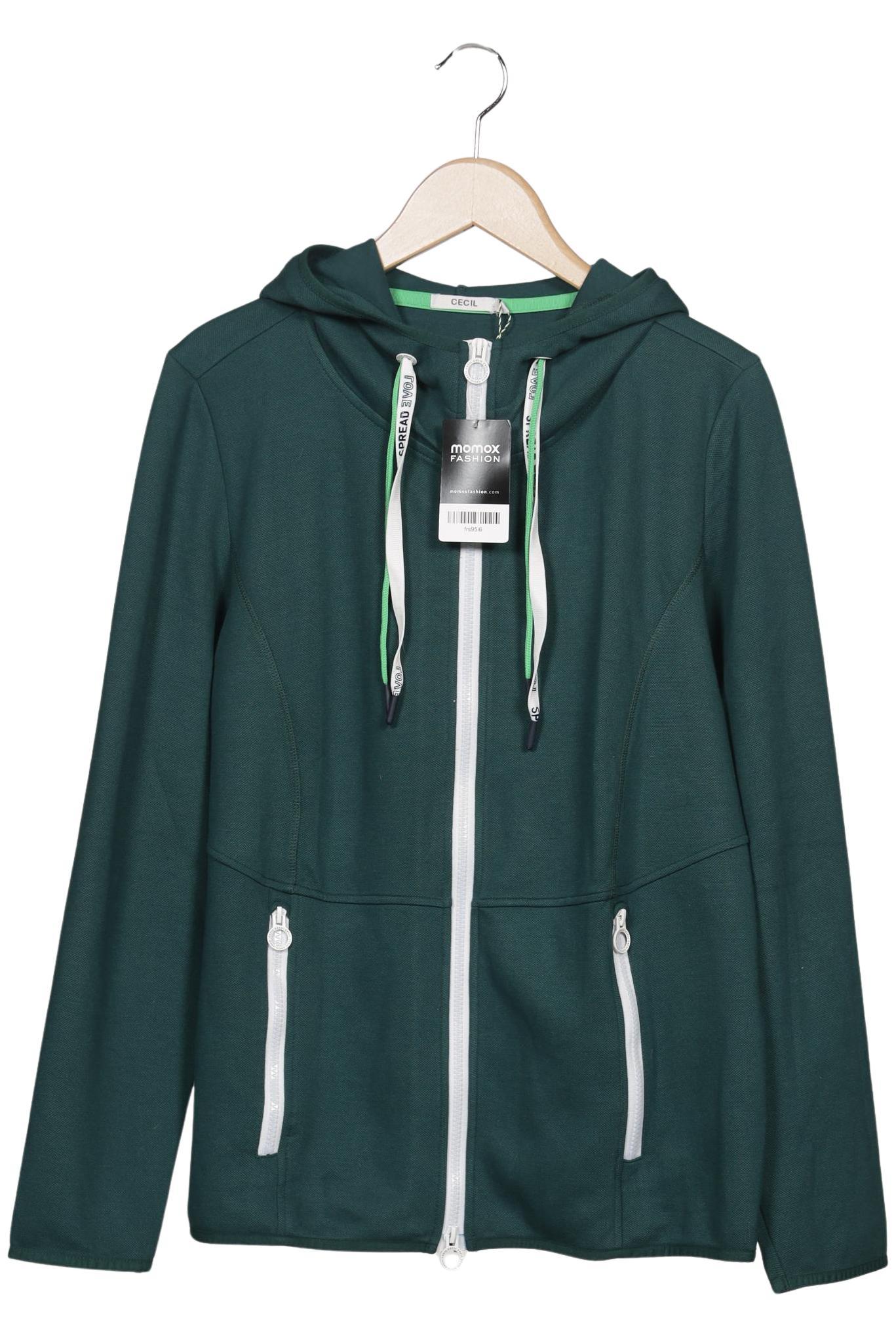 

Cecil Damen Kapuzenpullover, grün, Gr. 42