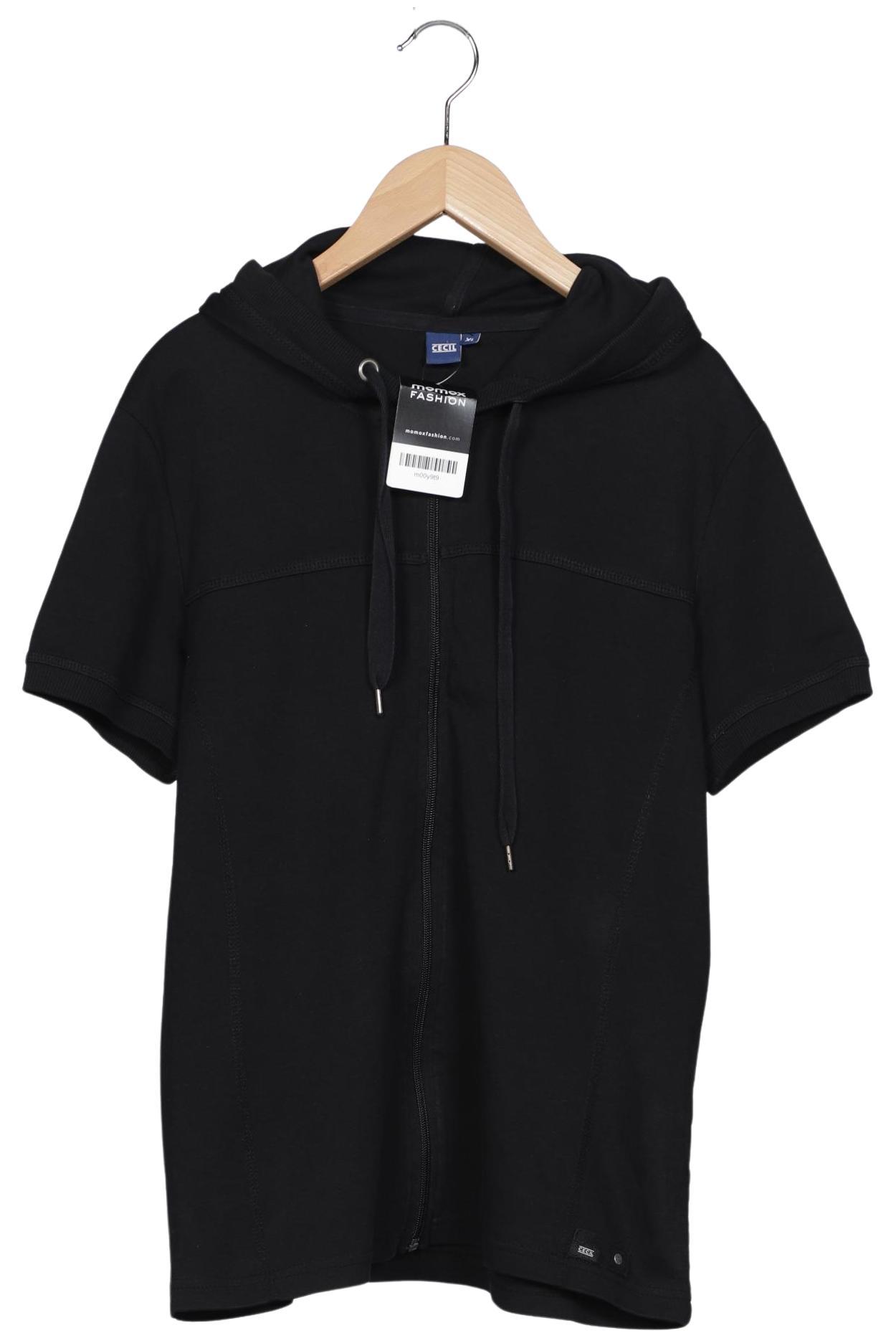 

Cecil Damen Kapuzenpullover, schwarz, Gr. 44