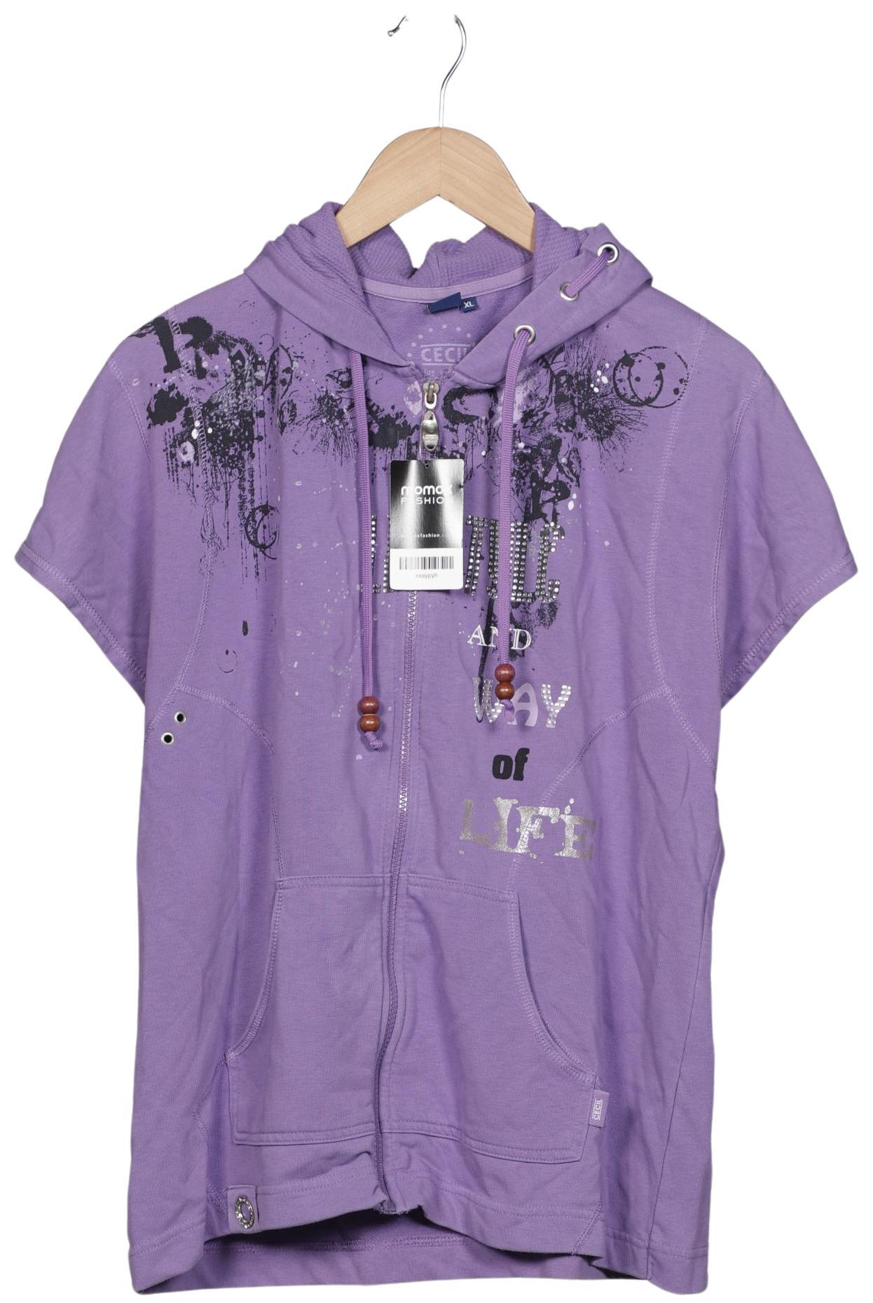 

Cecil Damen Kapuzenpullover, flieder, Gr. 44