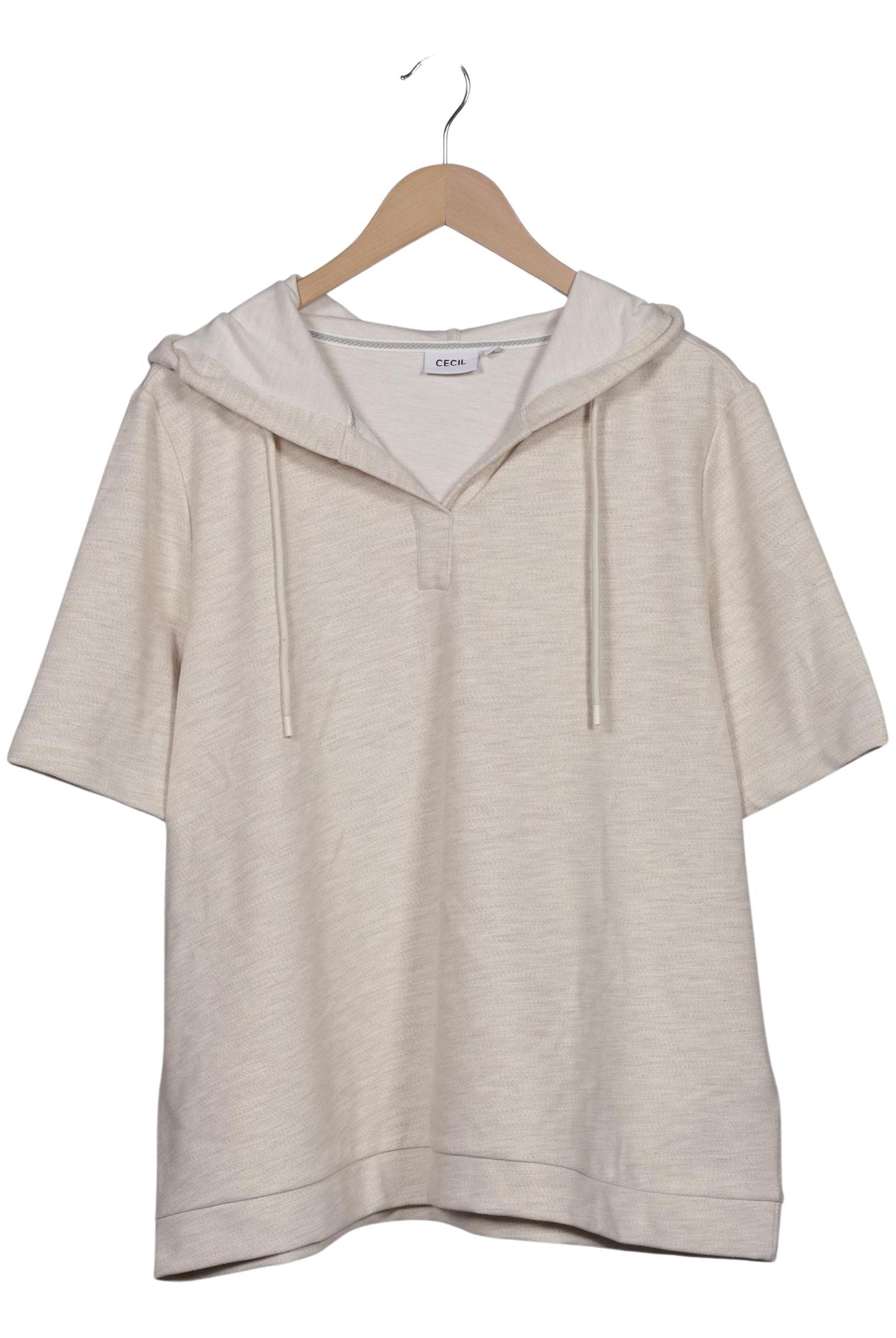 

Cecil Damen Kapuzenpullover, beige, Gr. 46