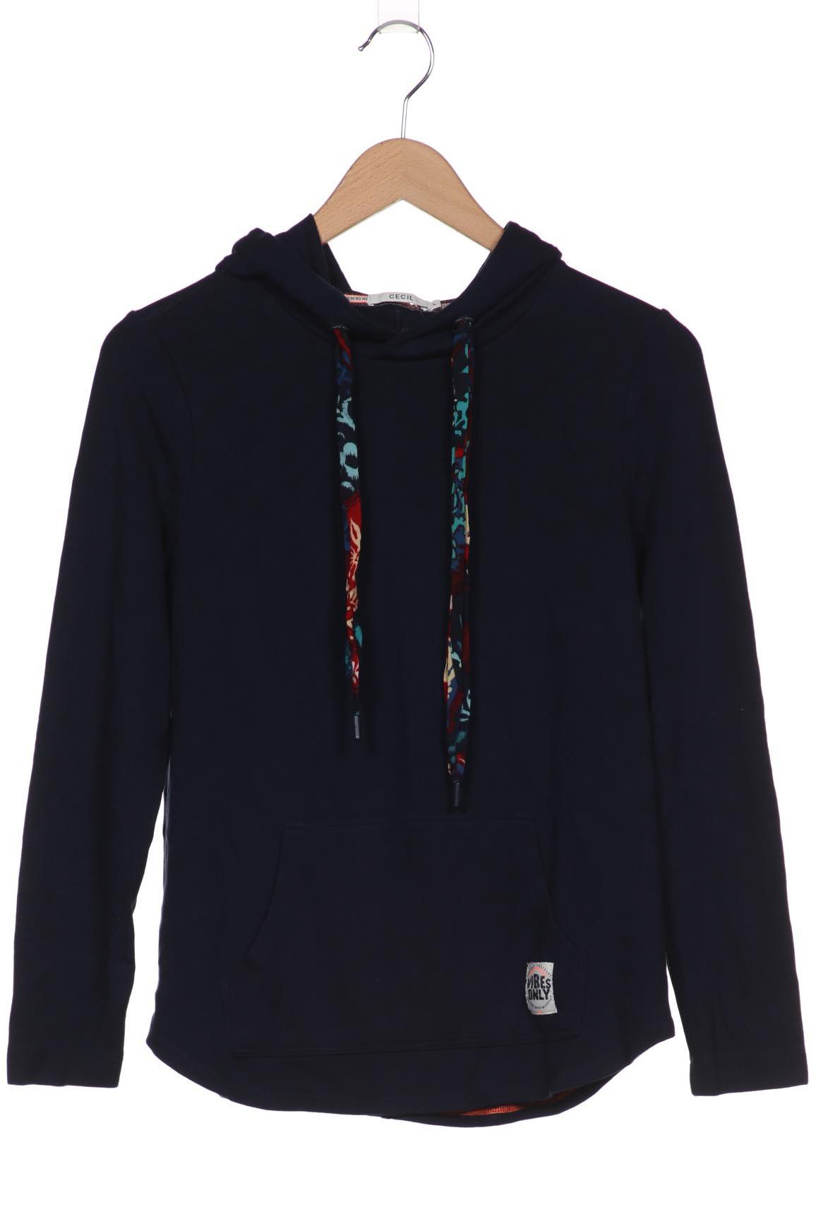 

CECIL Damen Kapuzenpullover, marineblau