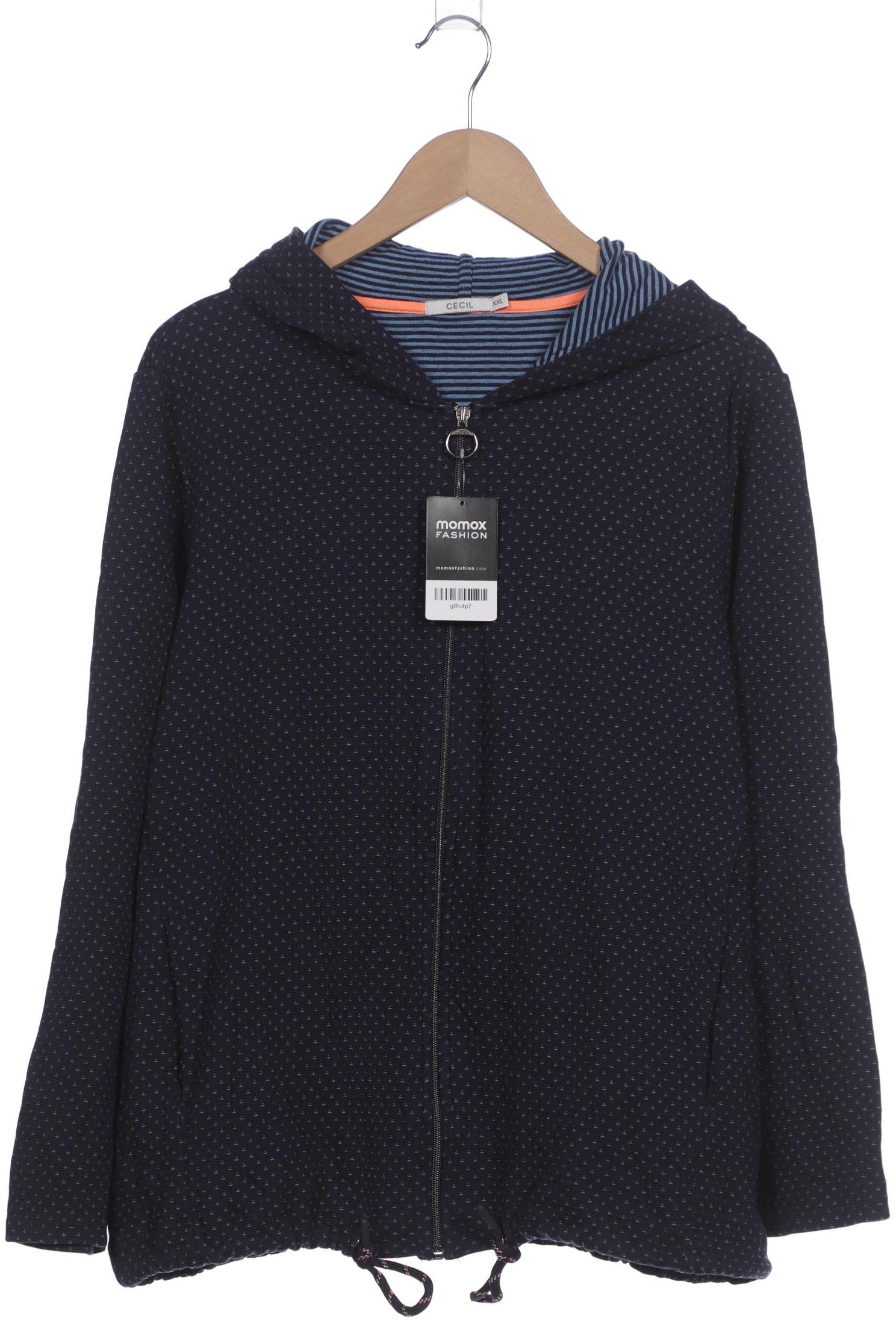 

Cecil Damen Kapuzenpullover, marineblau, Gr. 46