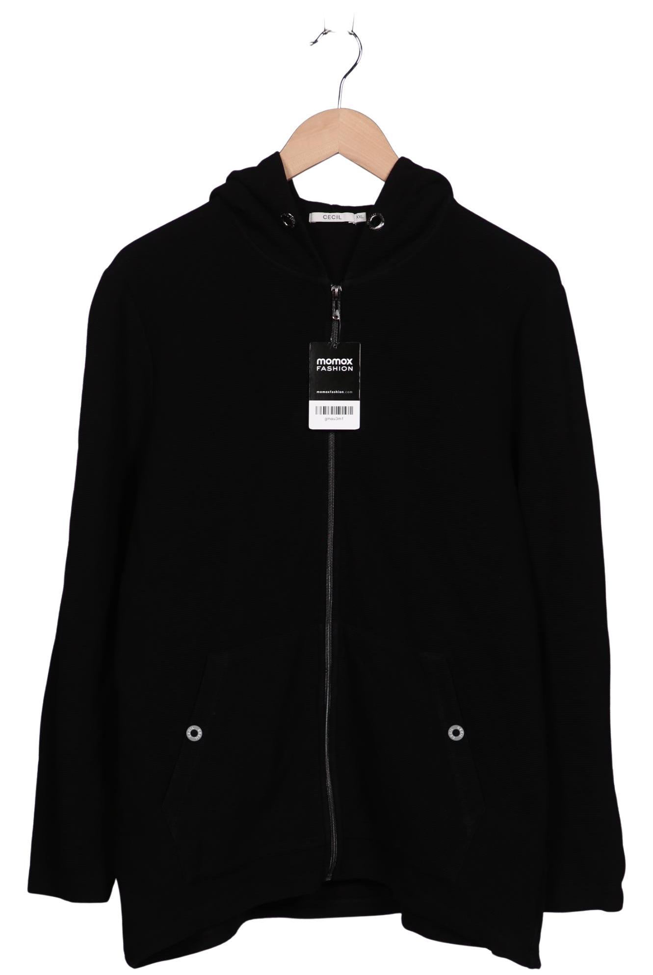 

Cecil Damen Kapuzenpullover, schwarz, Gr. 46