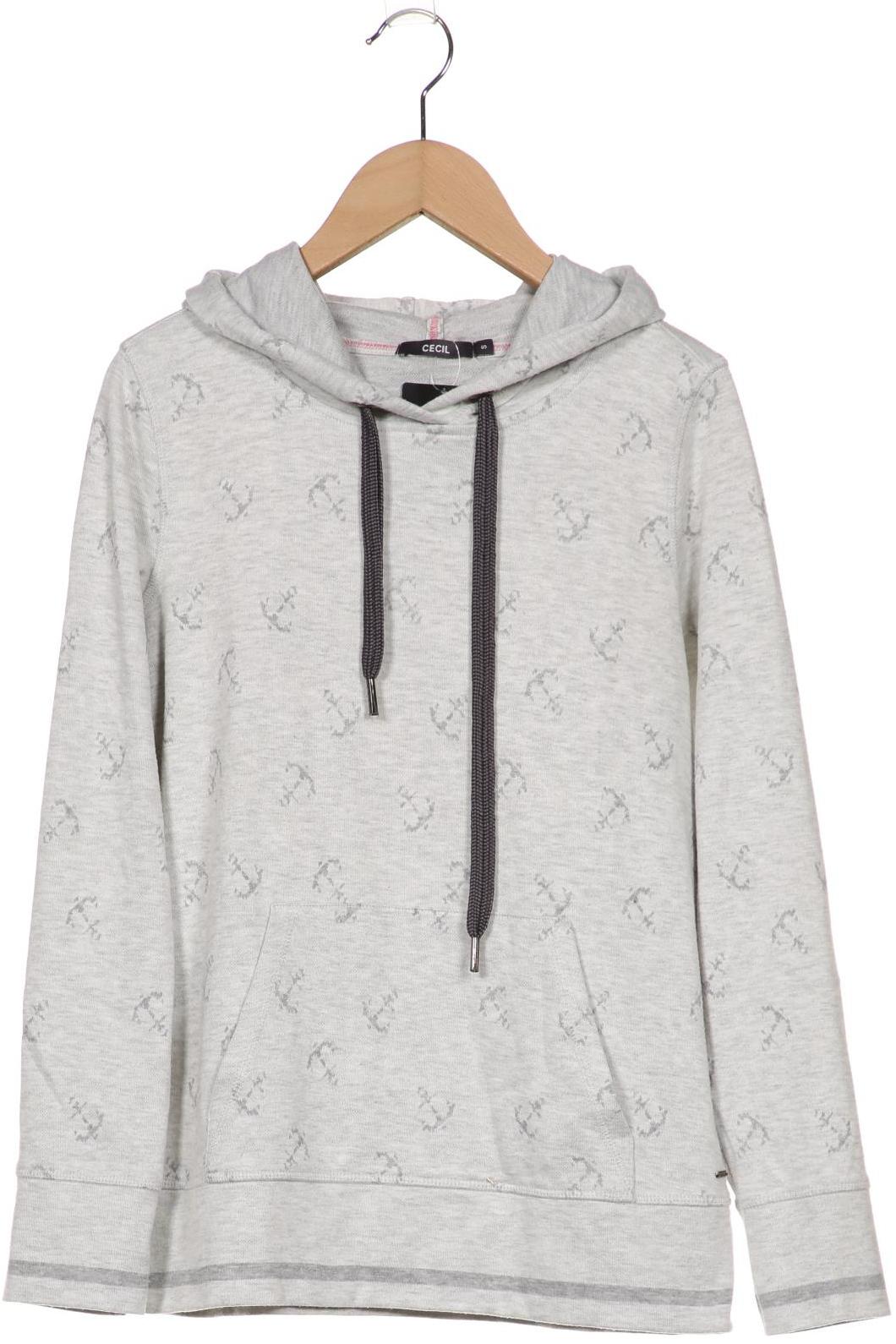 

Cecil Damen Kapuzenpullover, grau, Gr. 36