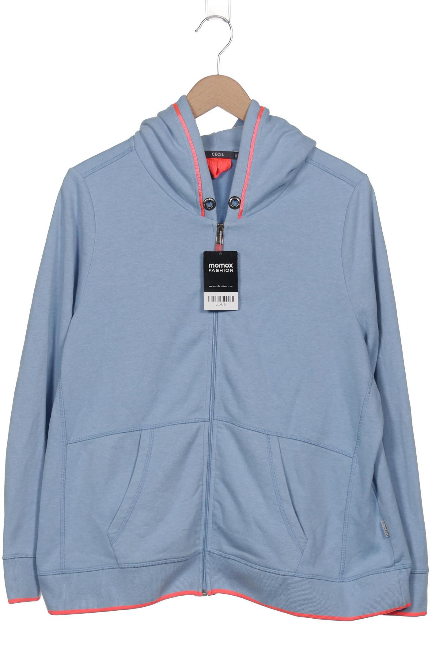 

Cecil Damen Kapuzenpullover, hellblau, Gr. 46