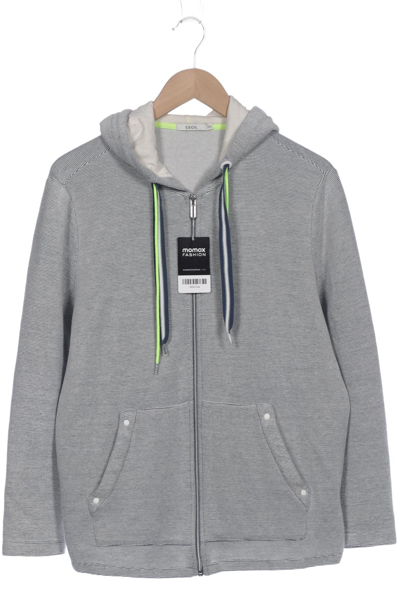 

Cecil Damen Kapuzenpullover, blau, Gr. 46