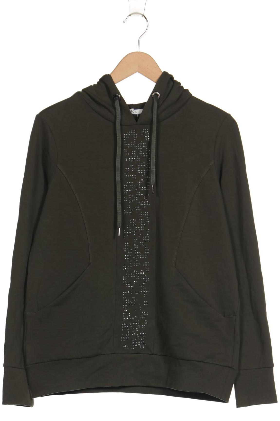 

Cecil Damen Kapuzenpullover, grün, Gr. 34