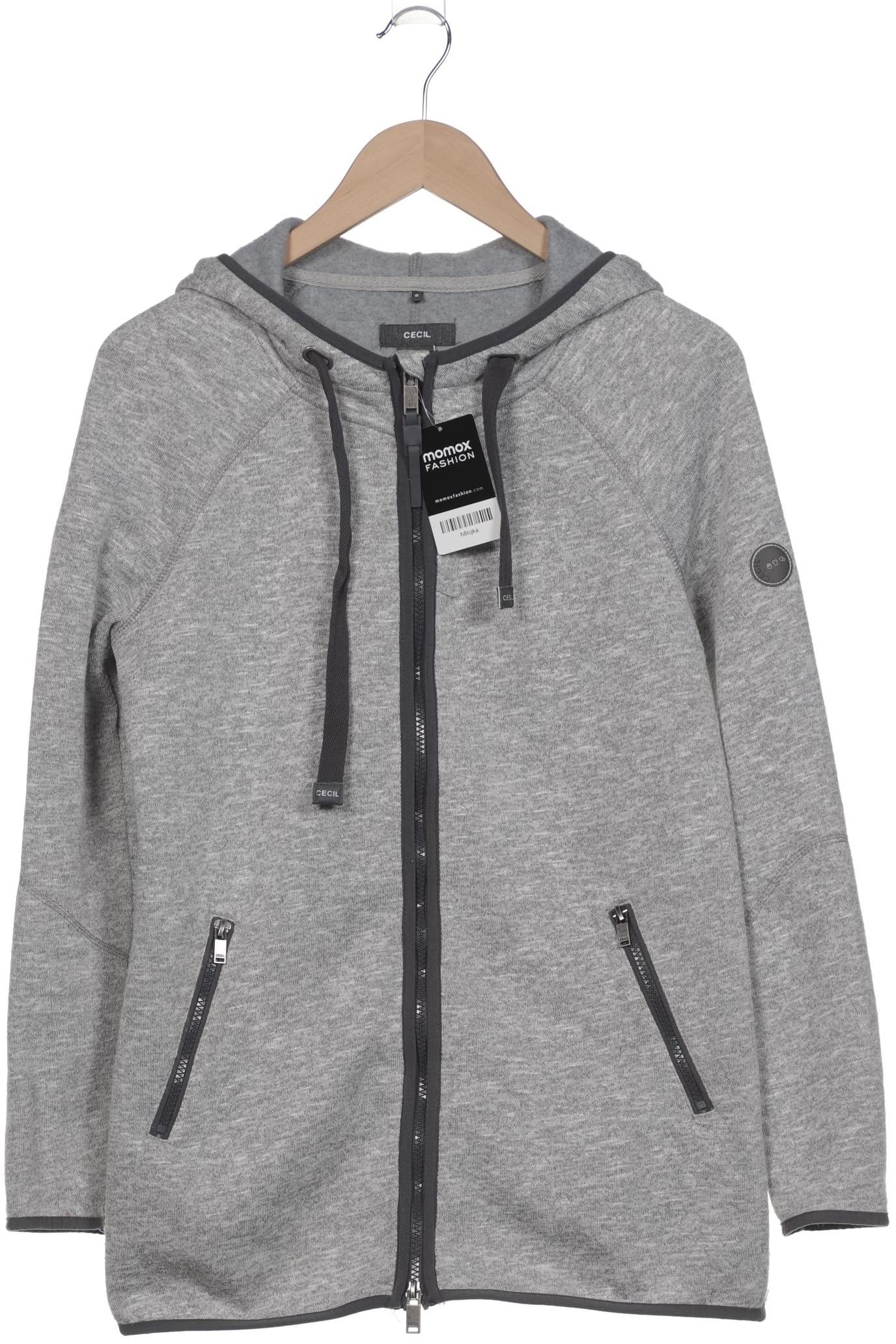 

Cecil Damen Kapuzenpullover, grau, Gr. 36