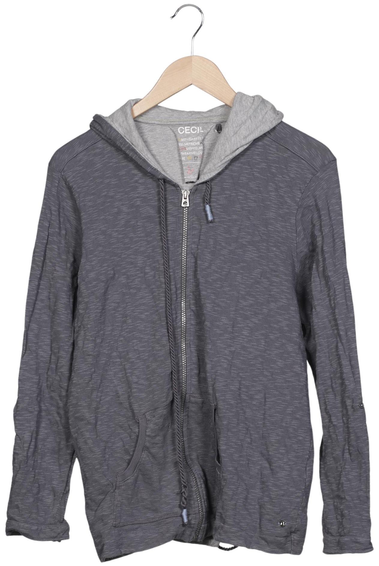 

Cecil Damen Kapuzenpullover, grau, Gr. 44