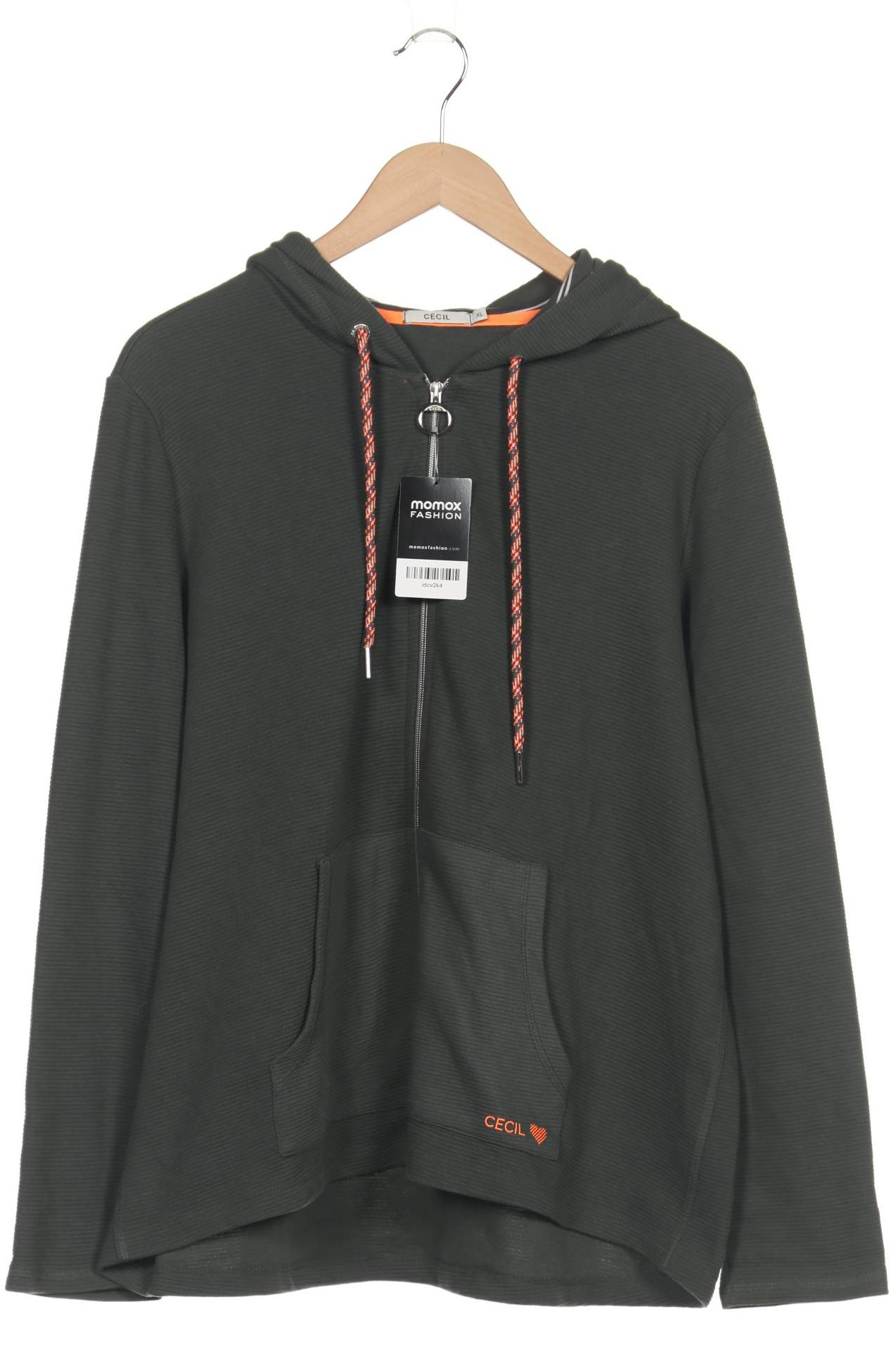 

Cecil Damen Kapuzenpullover, grün, Gr. 44