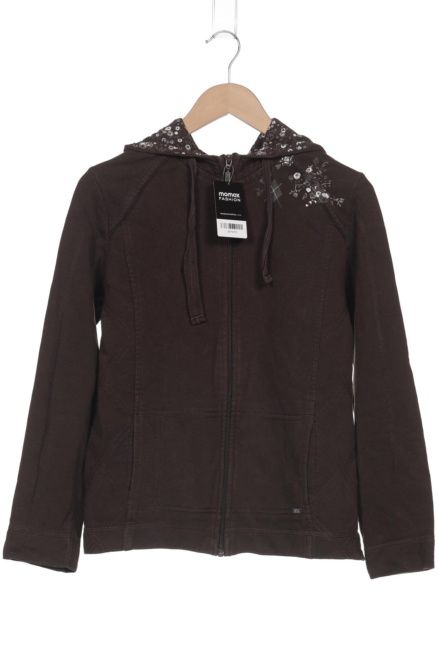 

Cecil Damen Kapuzenpullover, braun, Gr. 42