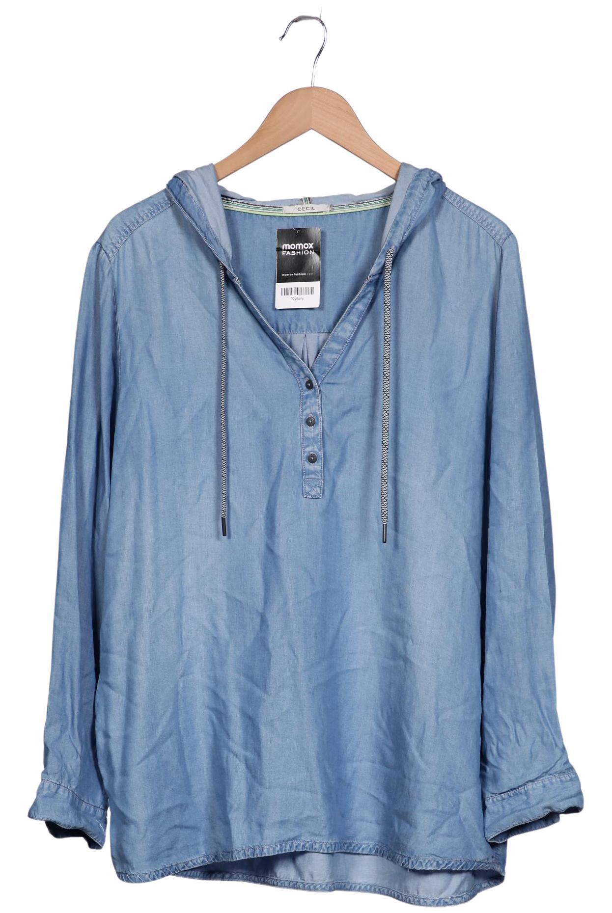

Cecil Damen Kapuzenpullover, blau, Gr. 46