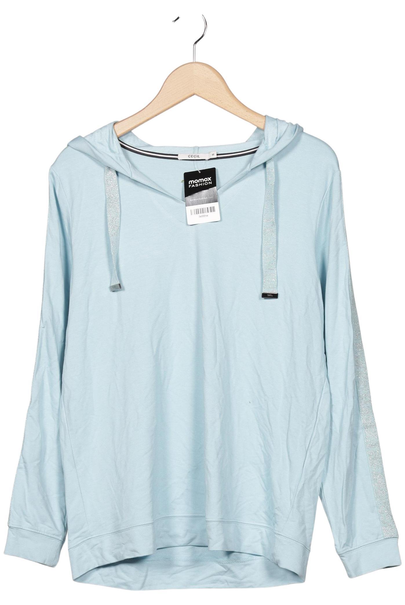 

Cecil Damen Kapuzenpullover, hellblau, Gr. 38