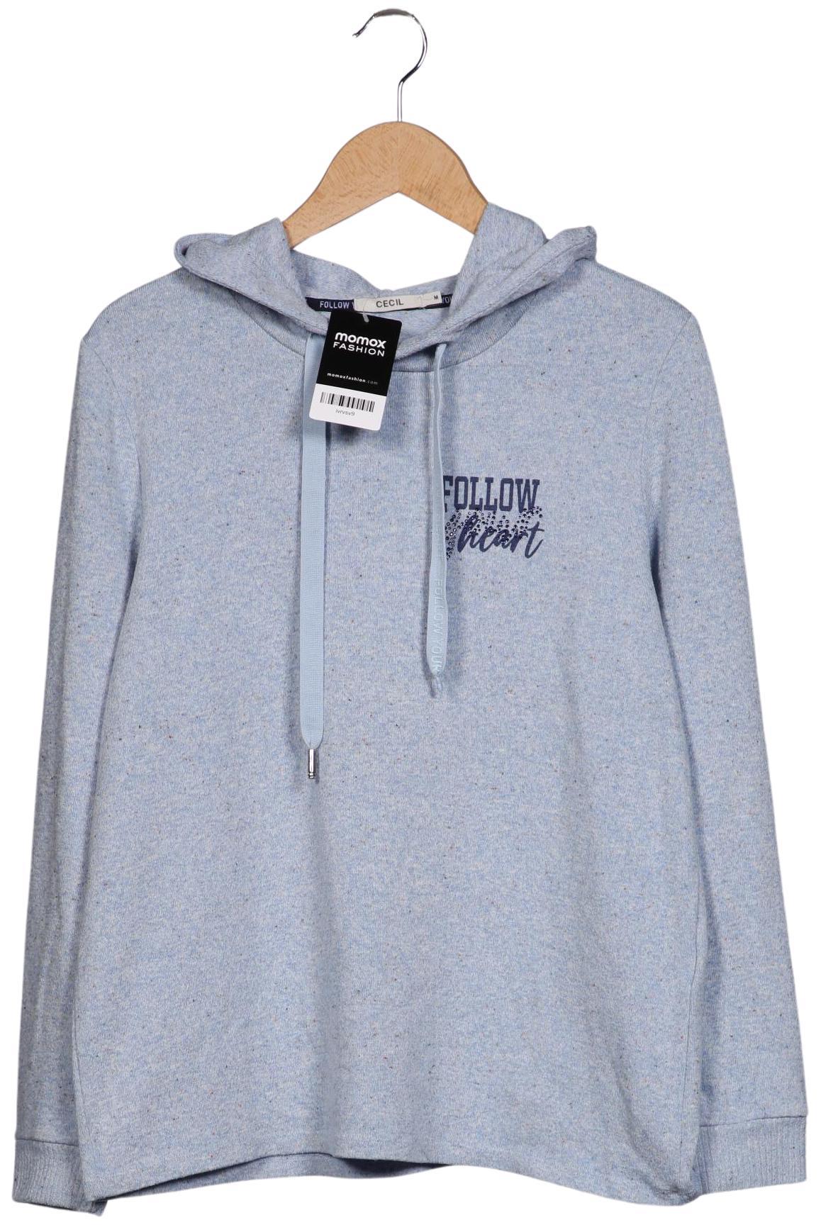 

Cecil Damen Kapuzenpullover, hellblau, Gr. 38