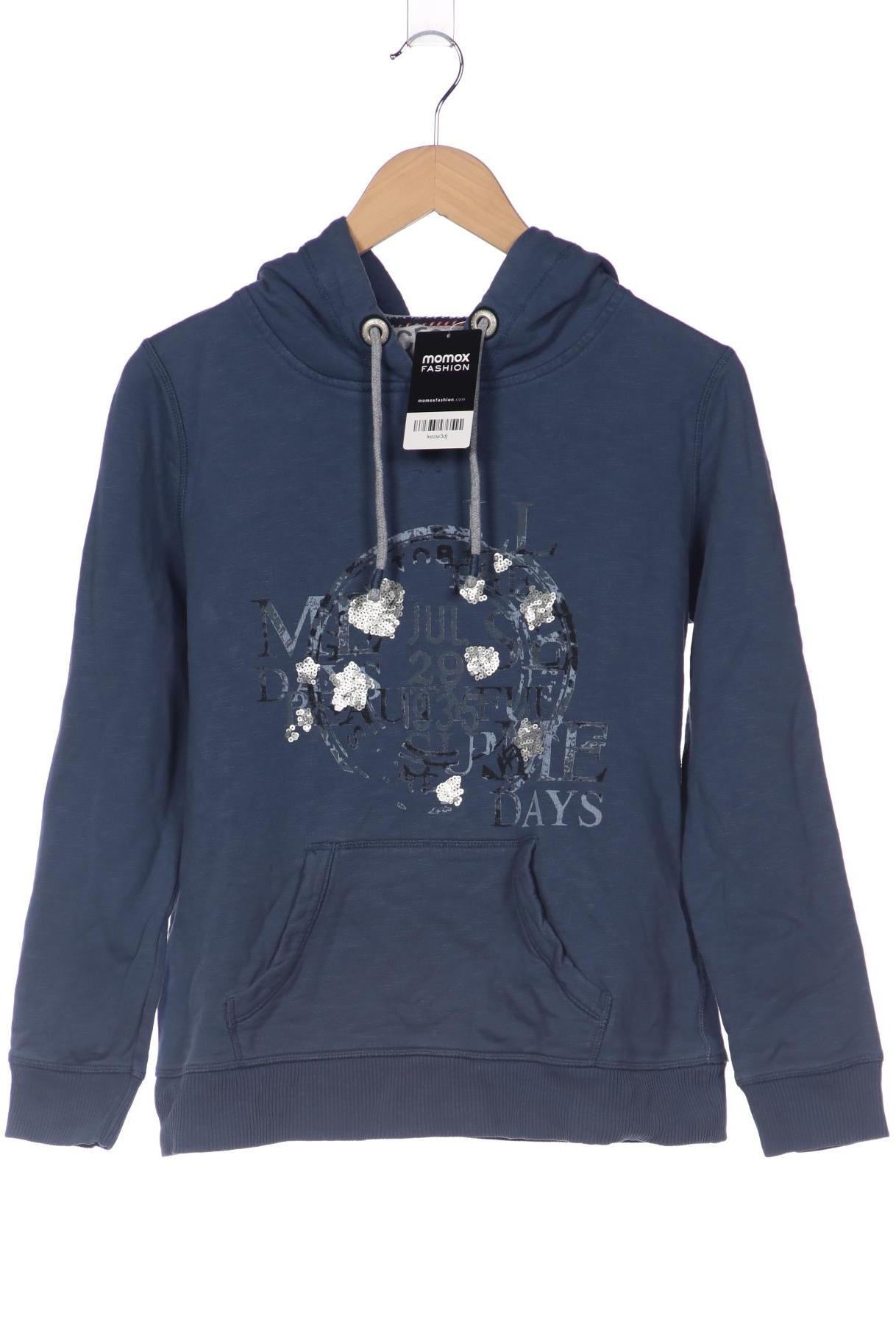 

Cecil Damen Kapuzenpullover, blau, Gr. 38