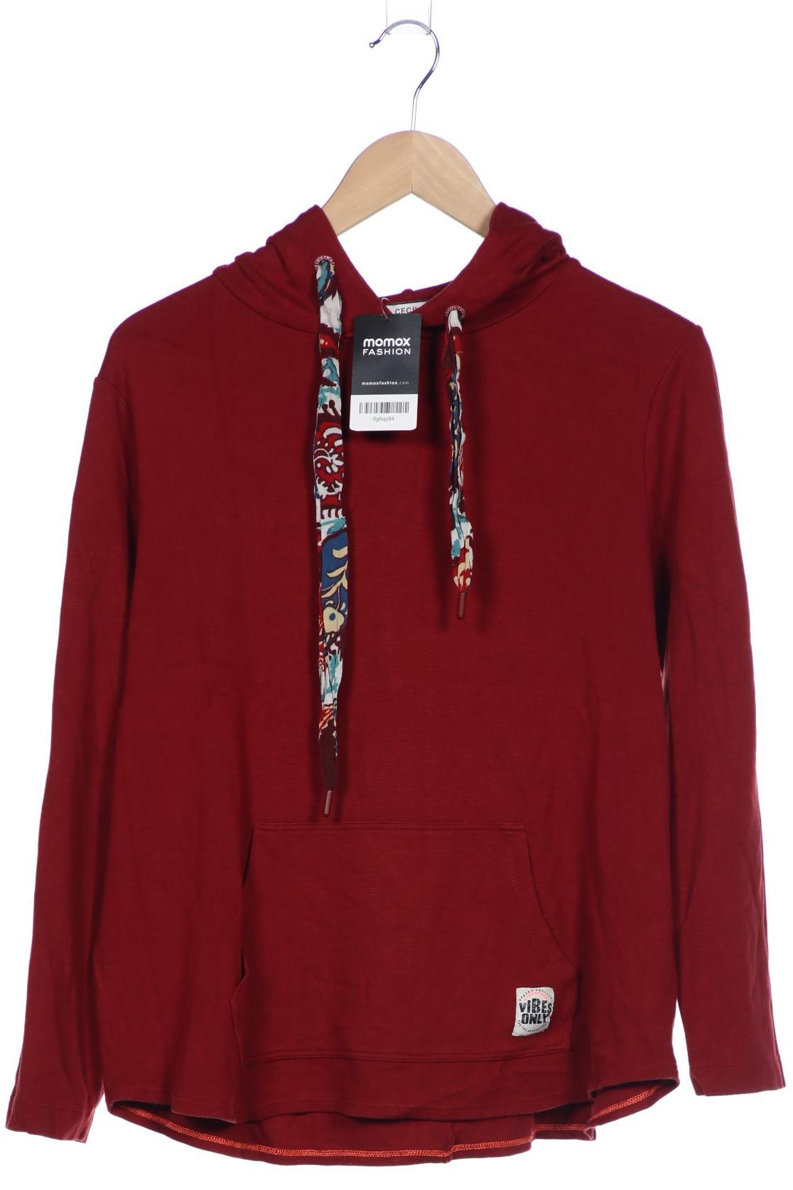 

Cecil Damen Kapuzenpullover, bordeaux, Gr. 44