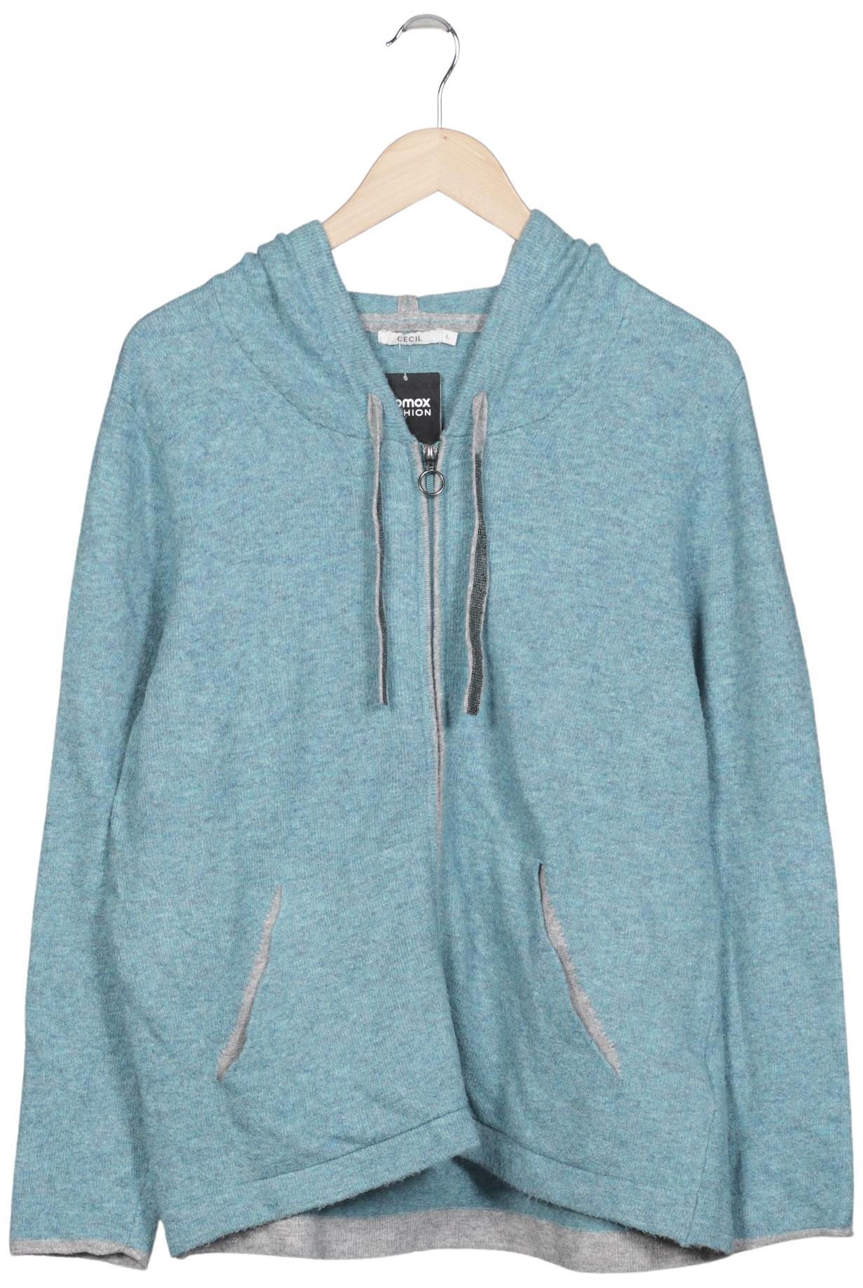 

Cecil Damen Kapuzenpullover, hellblau, Gr. 42