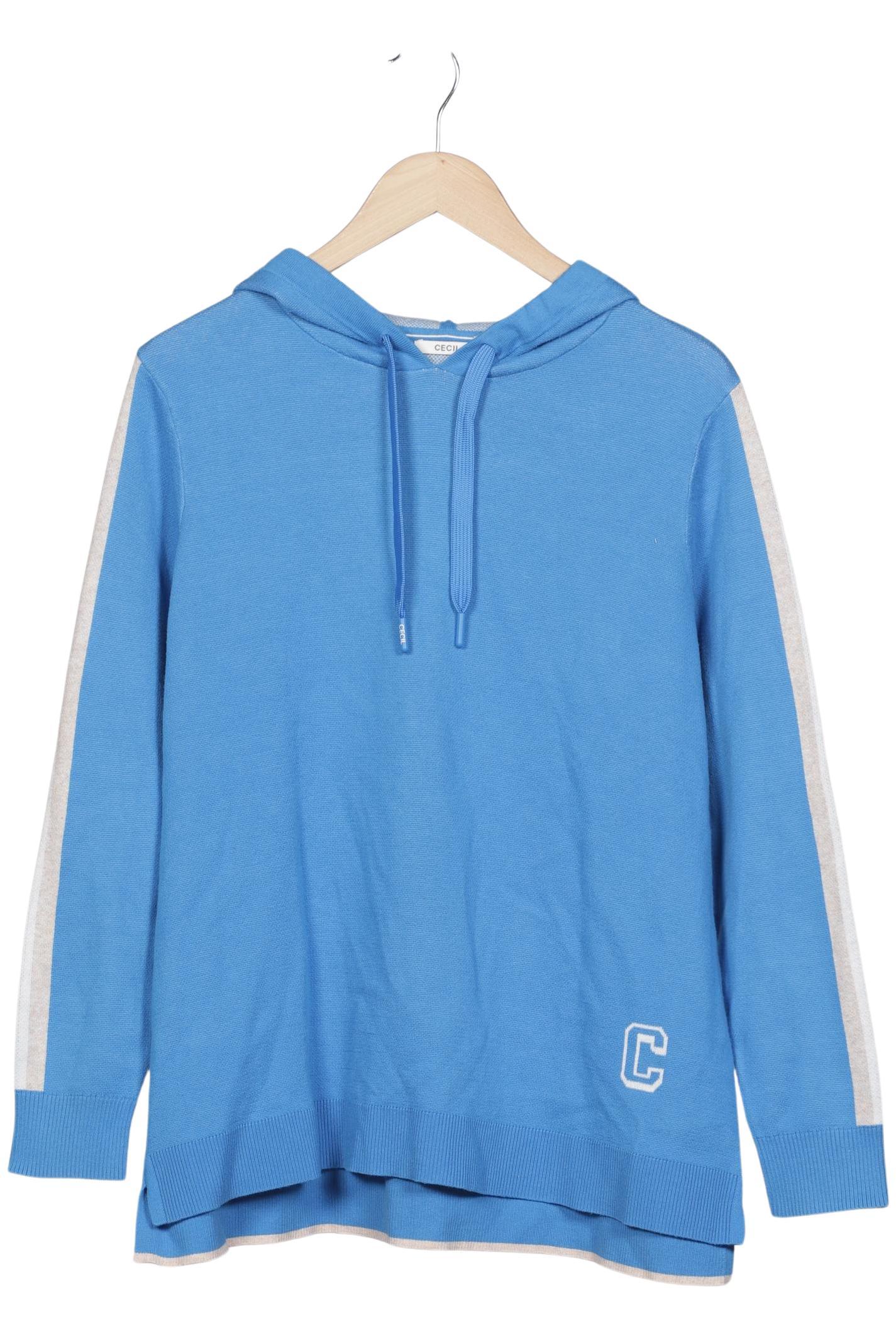 

Cecil Damen Kapuzenpullover, hellblau, Gr. 38