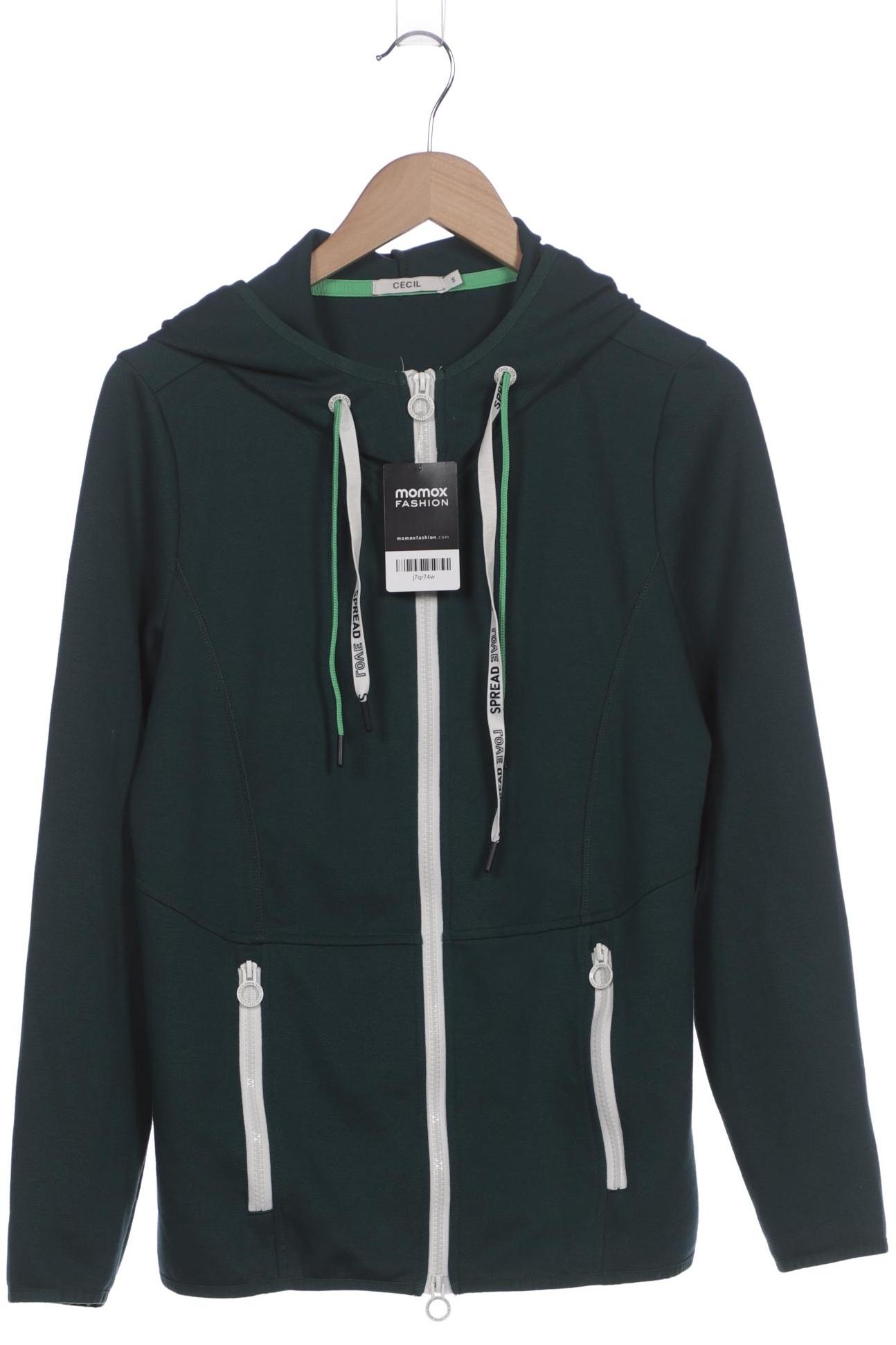 

Cecil Damen Kapuzenpullover, grün, Gr. 36