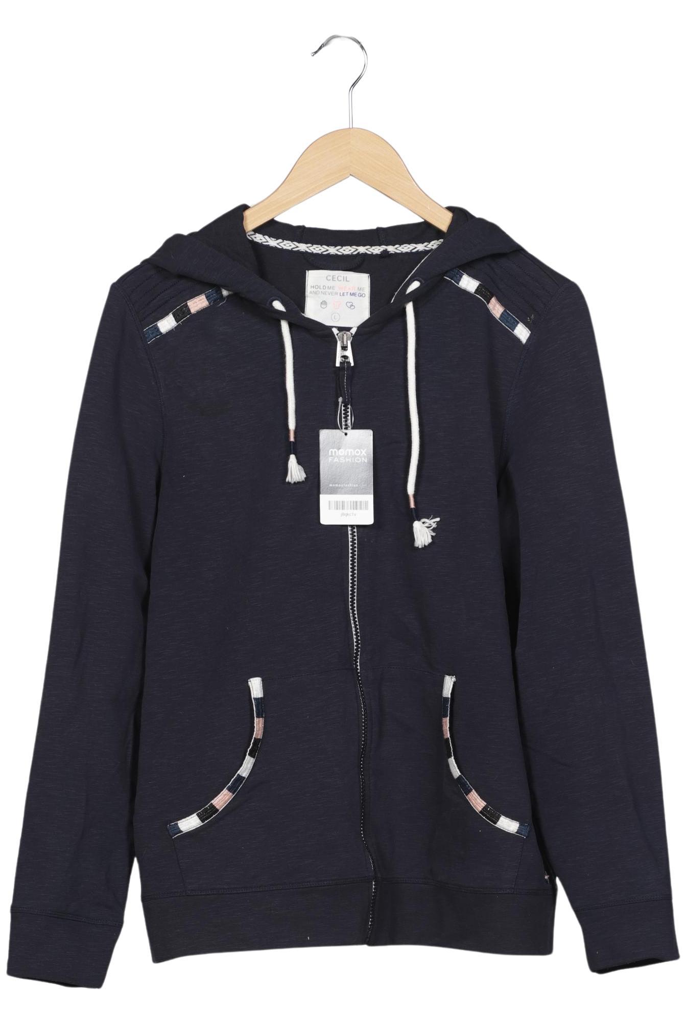 

Cecil Damen Kapuzenpullover, marineblau, Gr. 42