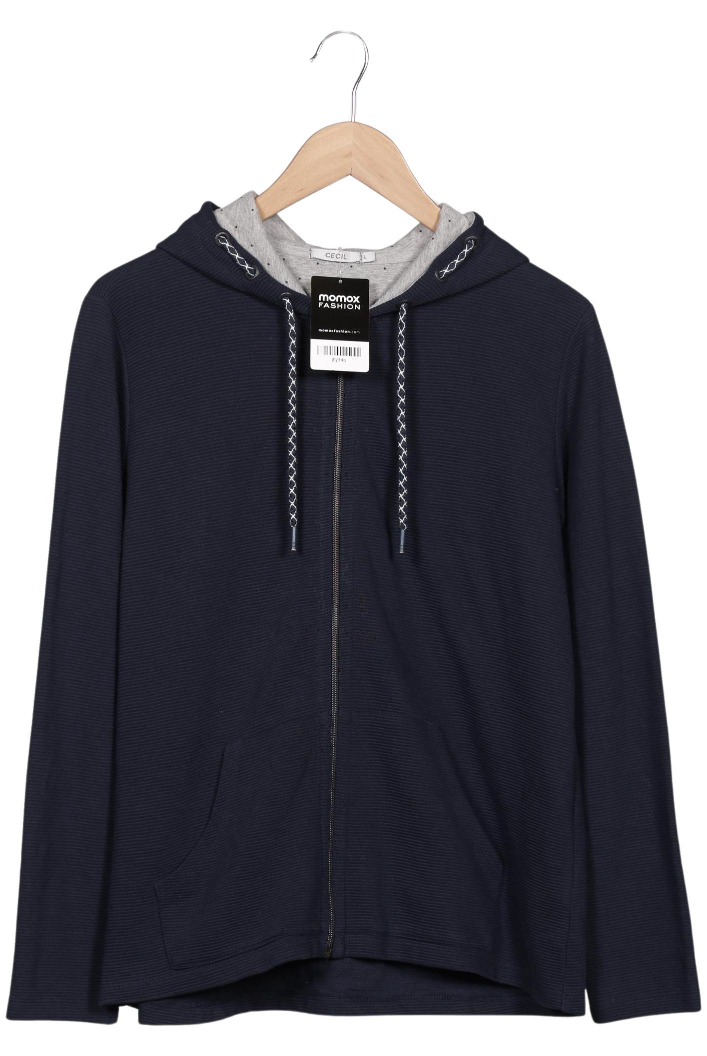 

Cecil Damen Kapuzenpullover, marineblau, Gr. 42