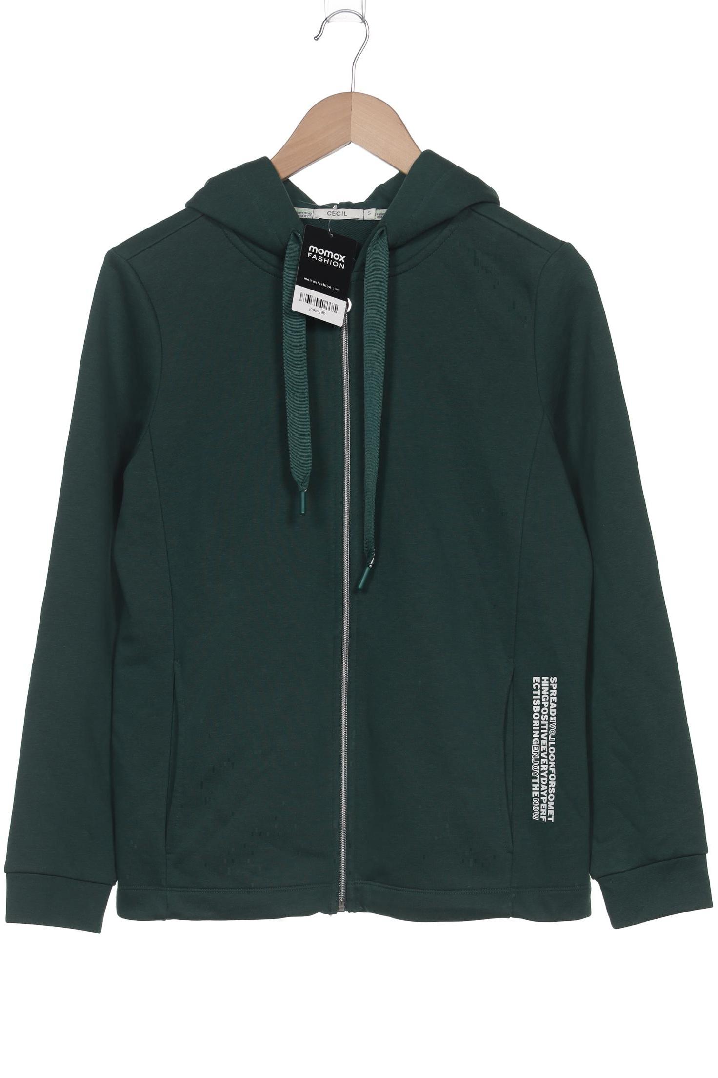 

Cecil Damen Kapuzenpullover, grün, Gr. 36