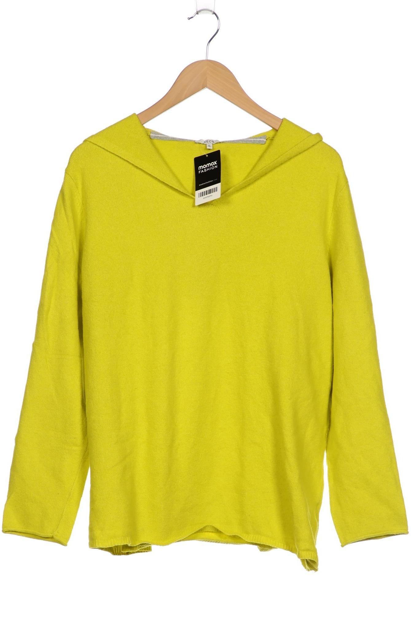

Cecil Damen Kapuzenpullover, gelb, Gr. 44