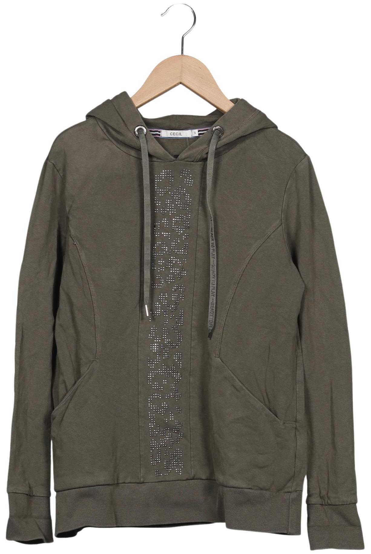 

Cecil Damen Kapuzenpullover, grün, Gr. 36