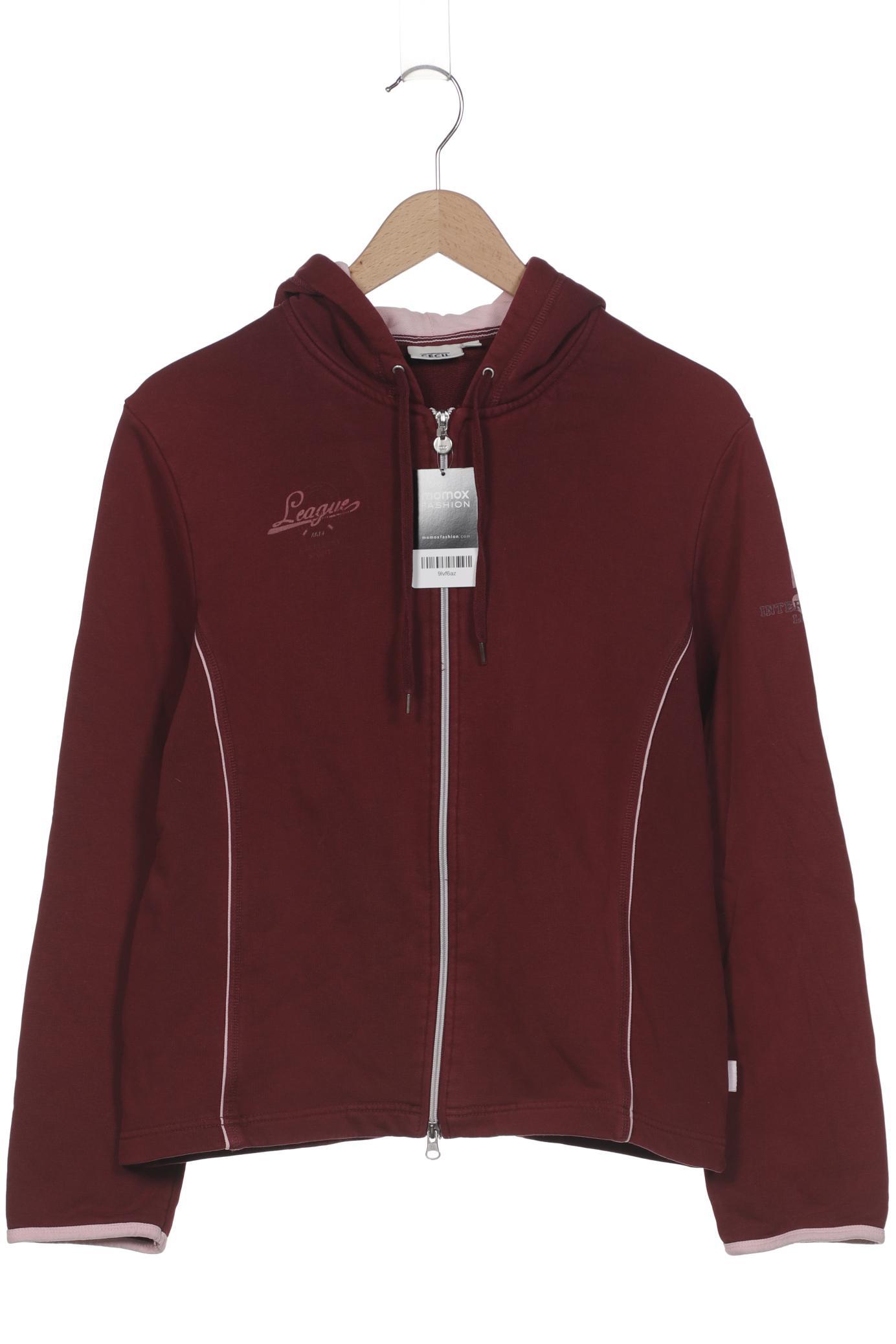 

Cecil Damen Kapuzenpullover, bordeaux, Gr. 42