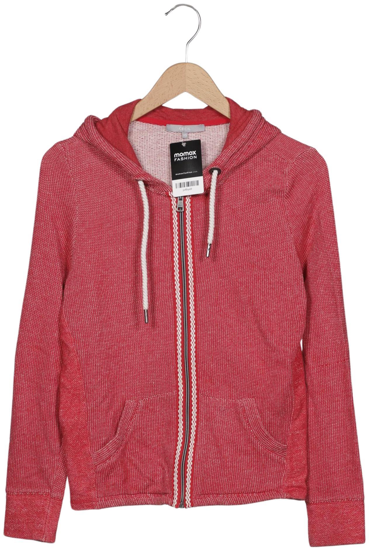 

Cecil Damen Kapuzenpullover, rot, Gr. 34