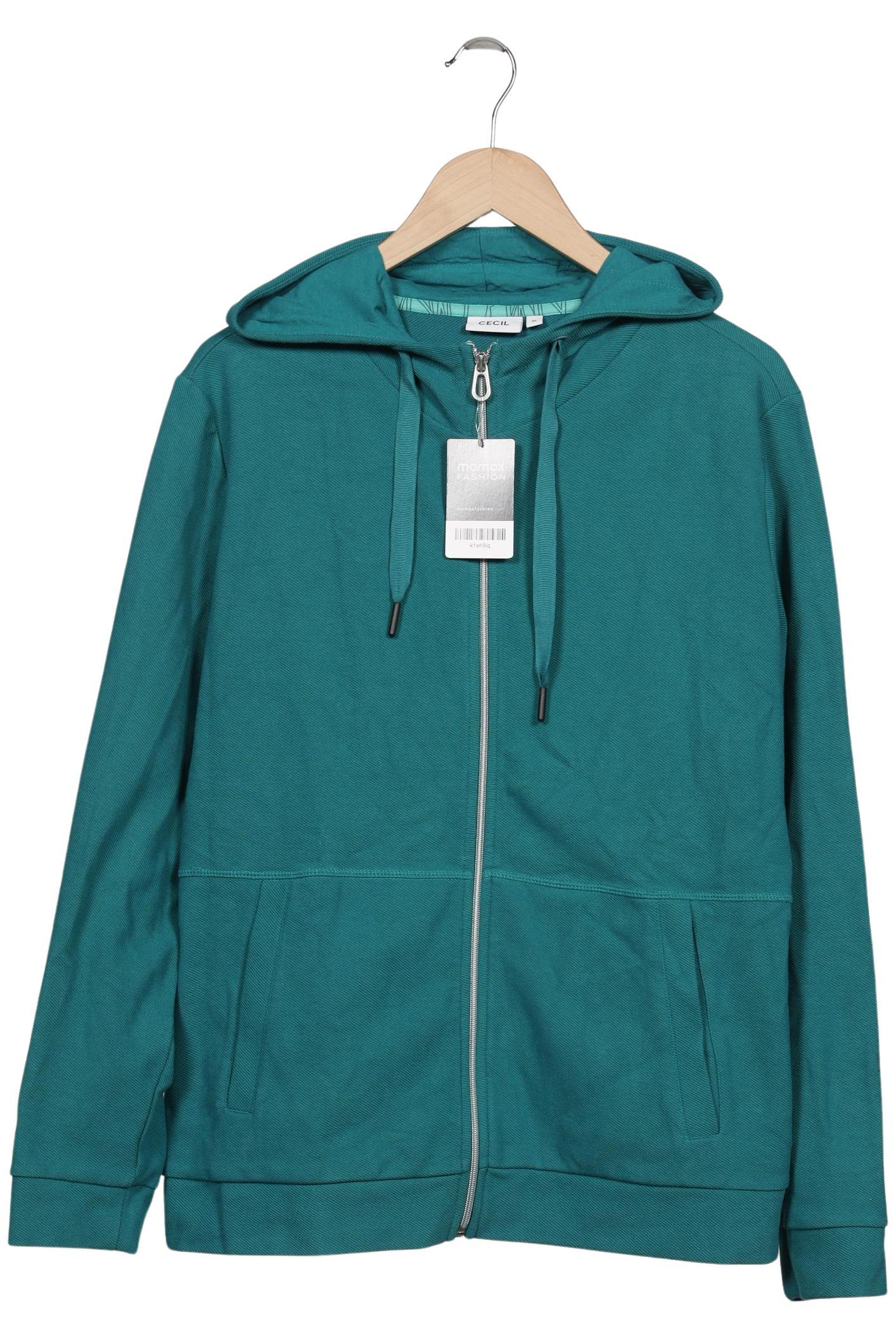 

Cecil Damen Kapuzenpullover, grün, Gr. 44